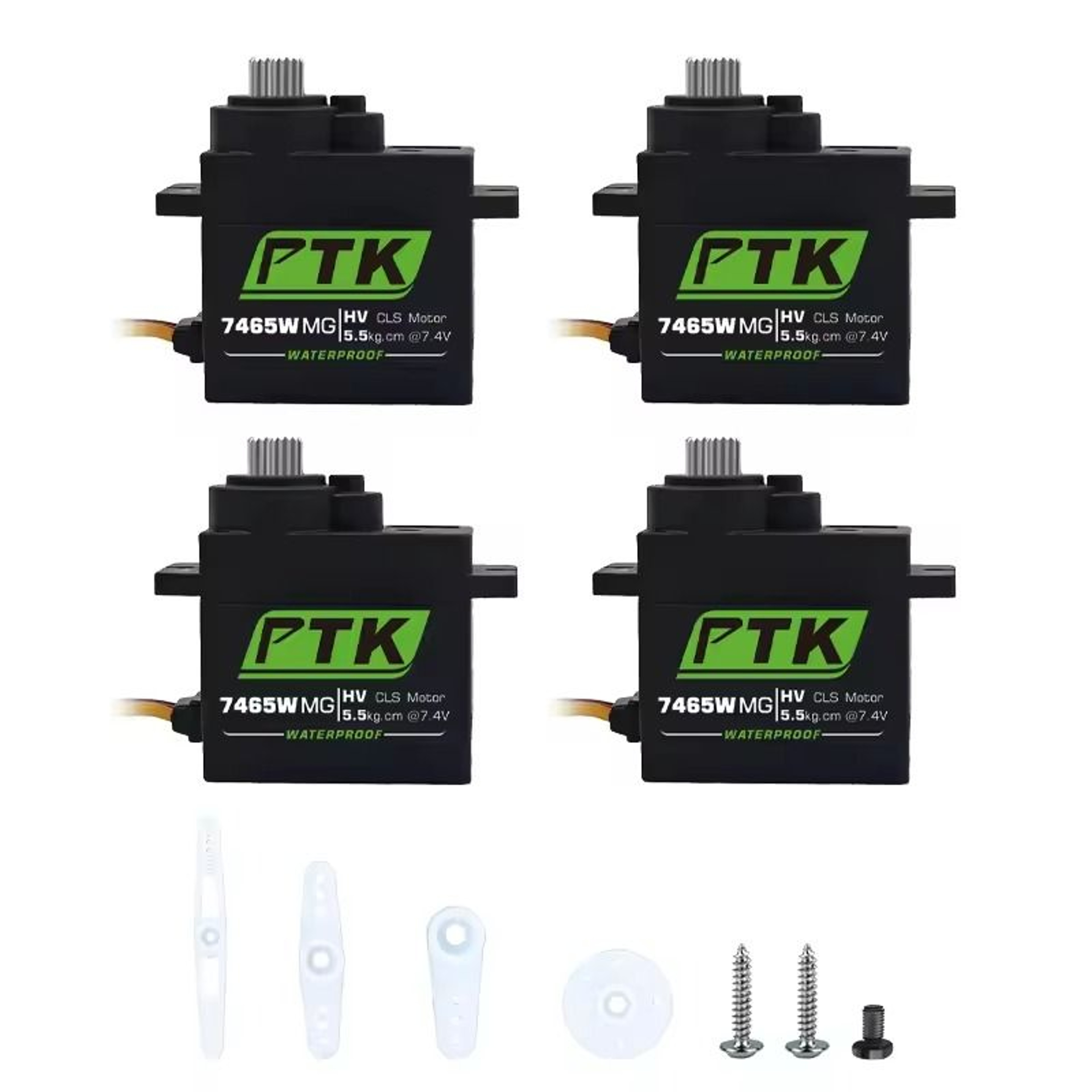PTK 7465W MG 9g Waterproof Digital Servo For RC Cars And Drones 7
