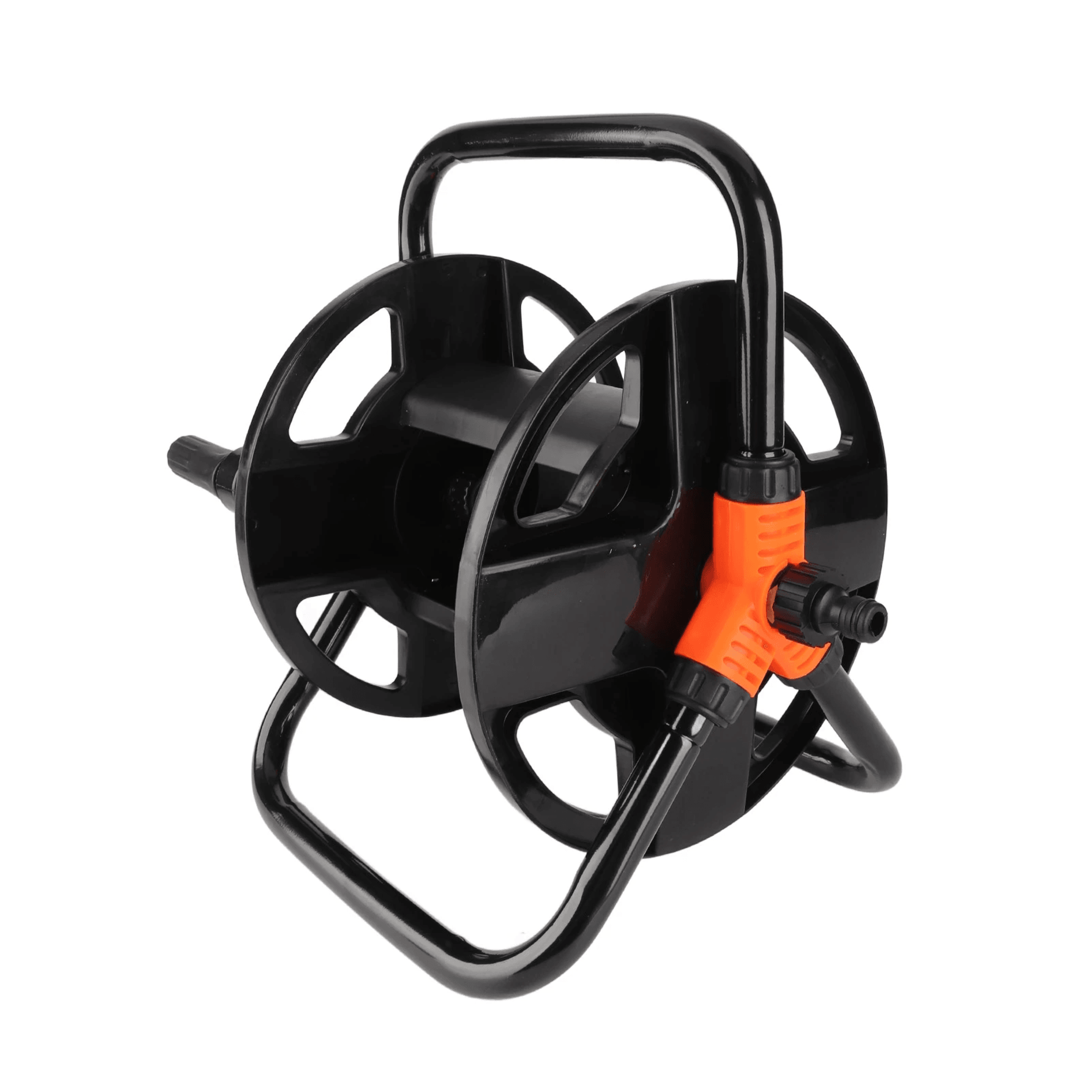 DIY Hose Reel Water Pipe Storage Rack 0