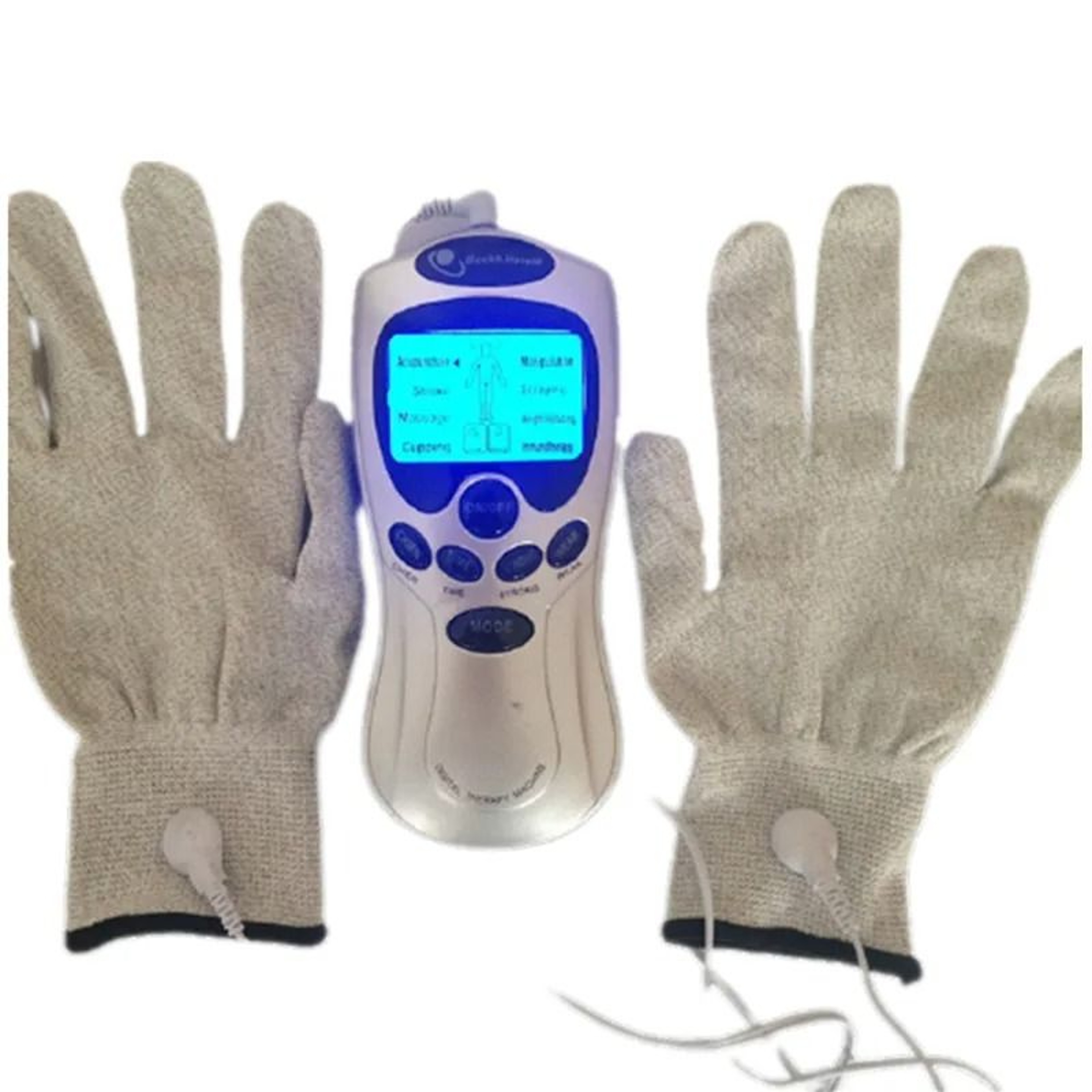 TENS Full Body Electric Pulse Massager With 8 Modes And Gloves 0