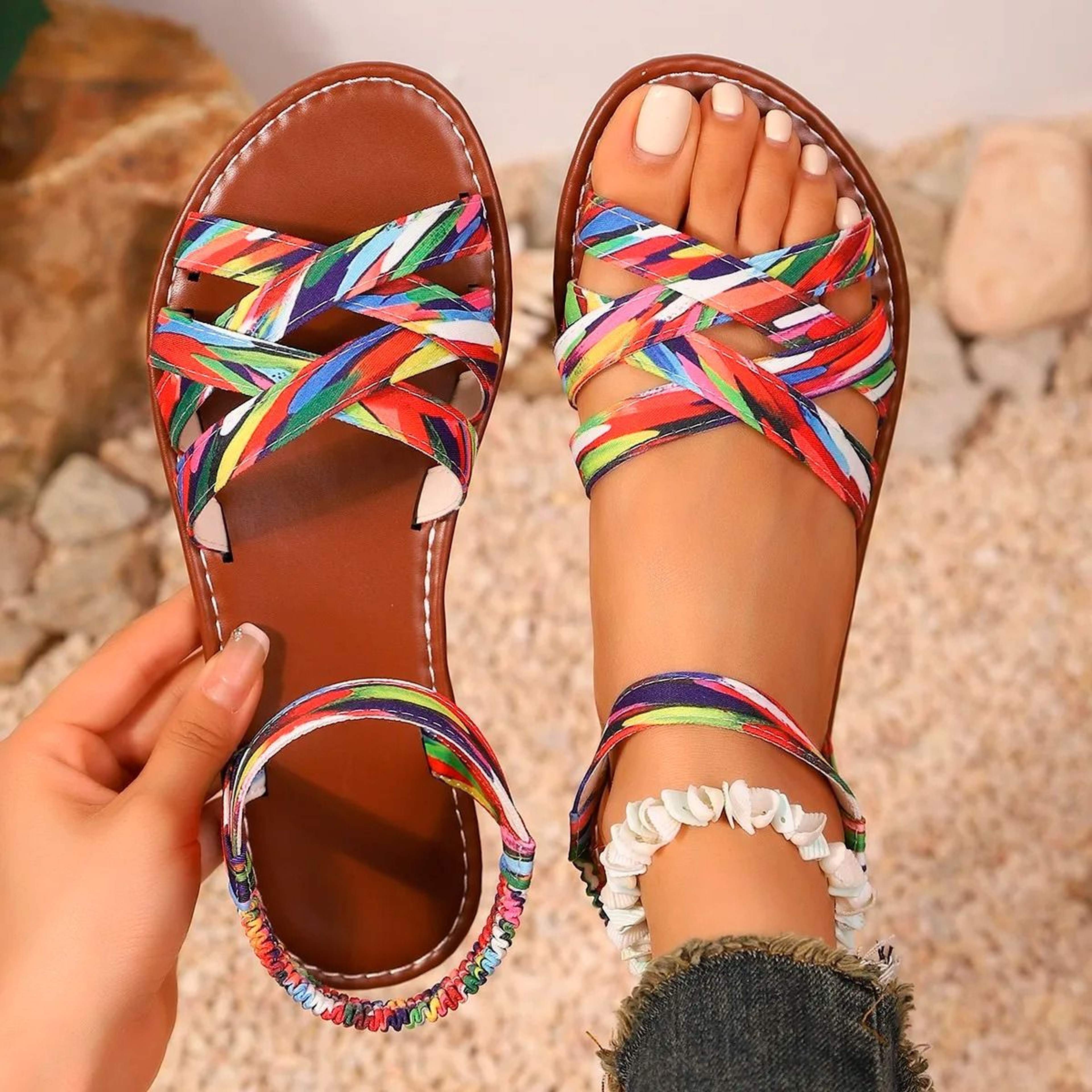 Lightweight Summer Strap Sandals For Women 9