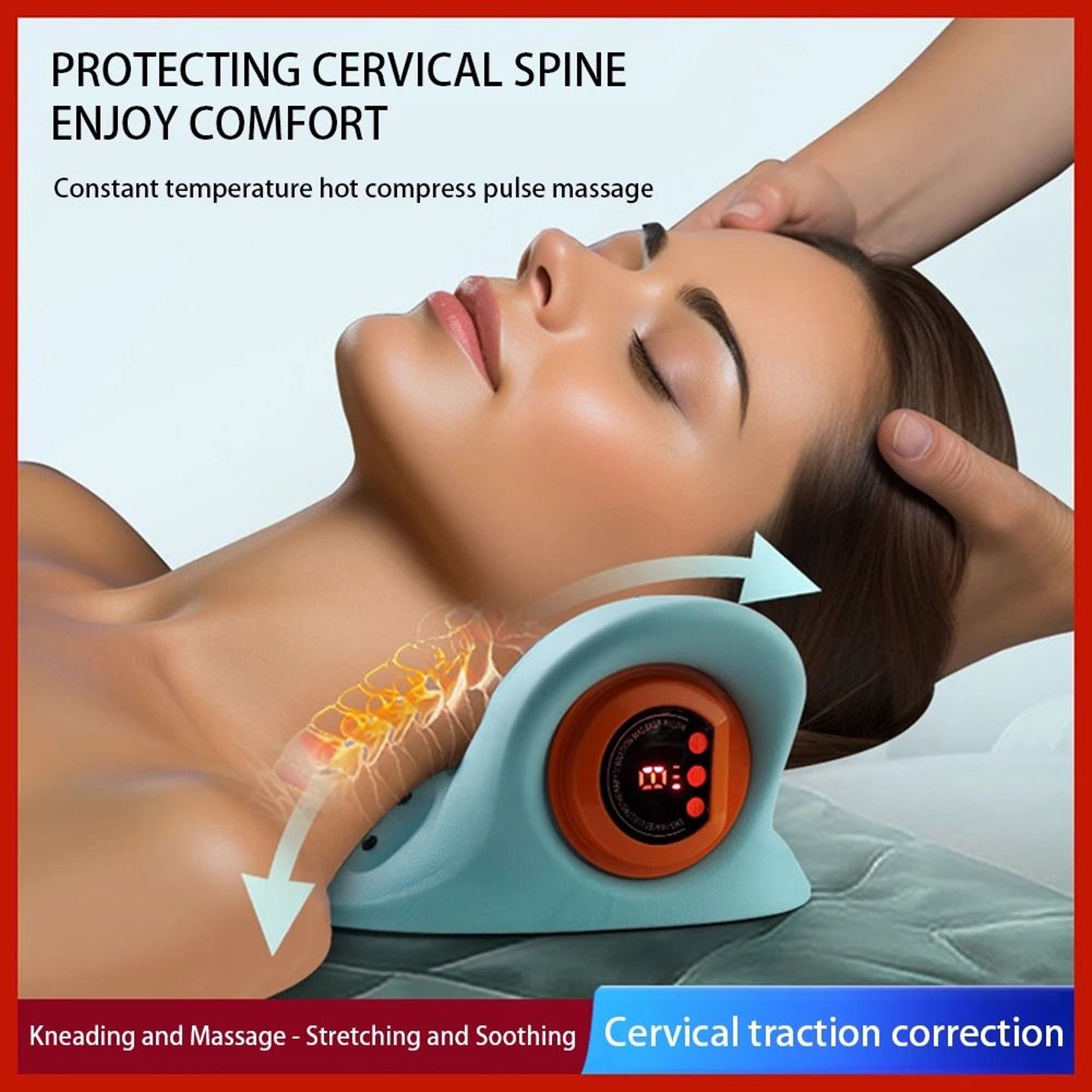 Cervical Massager Pillow For Neck And Head Relief 0
