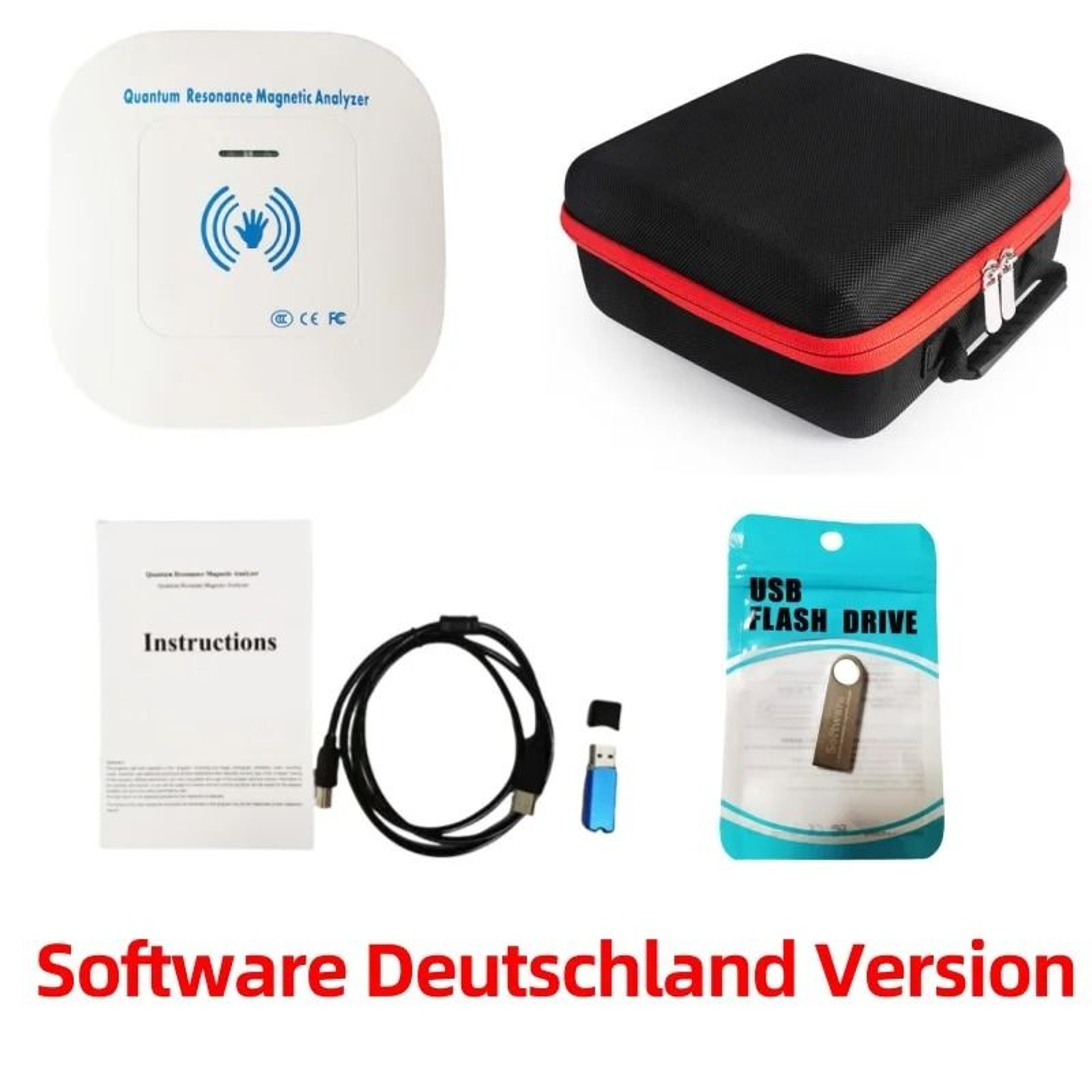 Portable Quantum Resonance Magnetic Analyzer For Health Indicator Detection 14