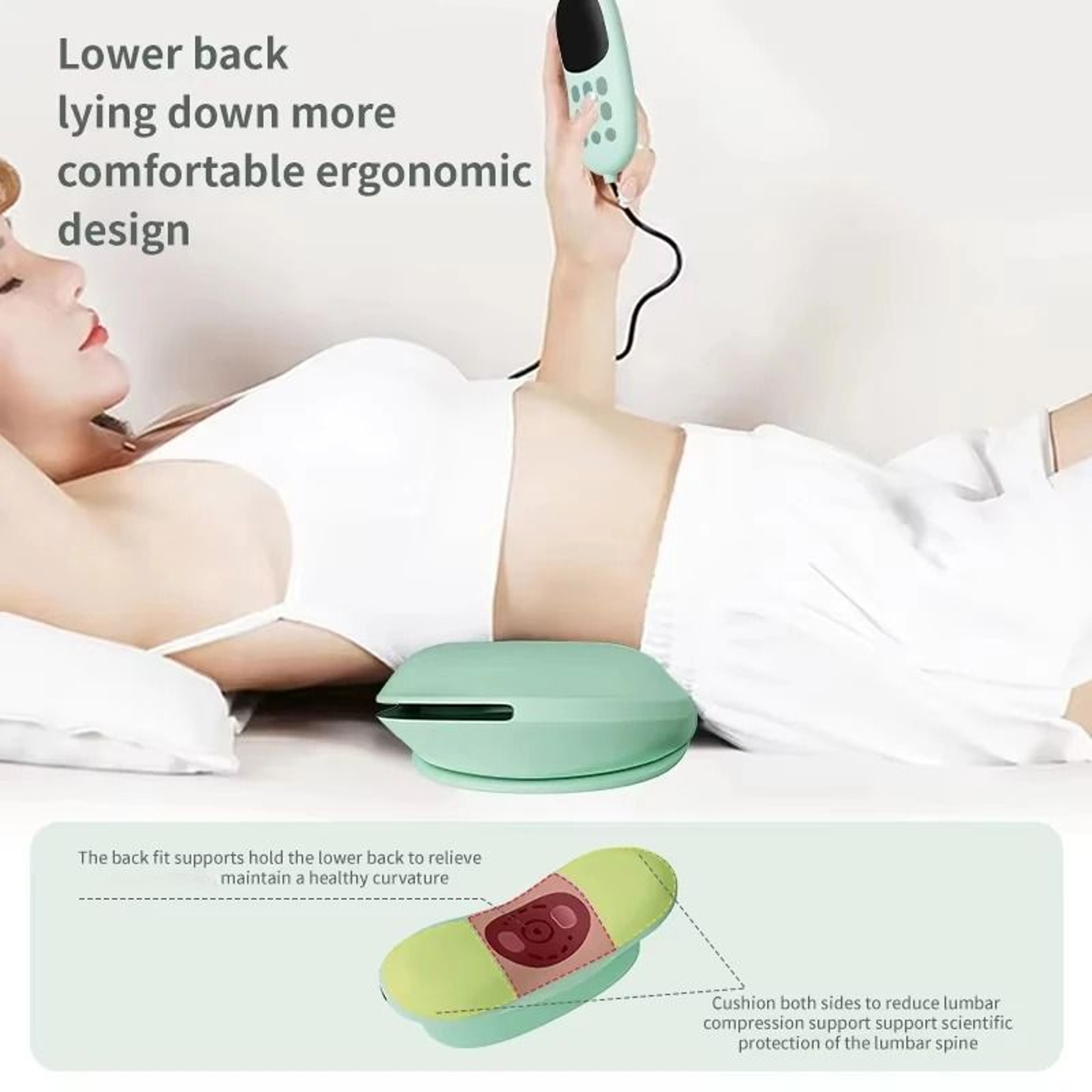 Advanced Waist Traction And Vibration Therapy Massager 3