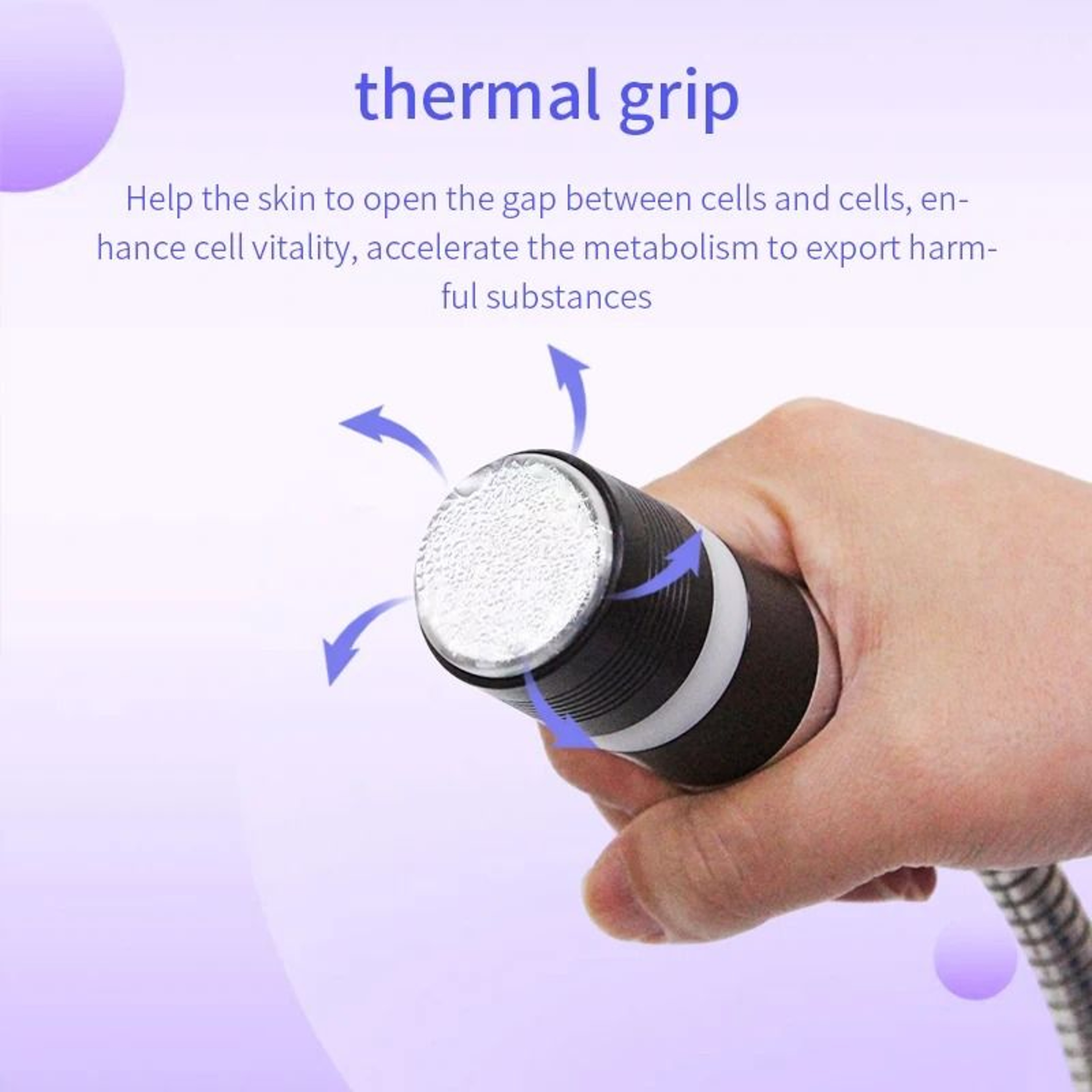Cryo Facial Lifting And Skin Cooling Electroporation Beauty Device 3