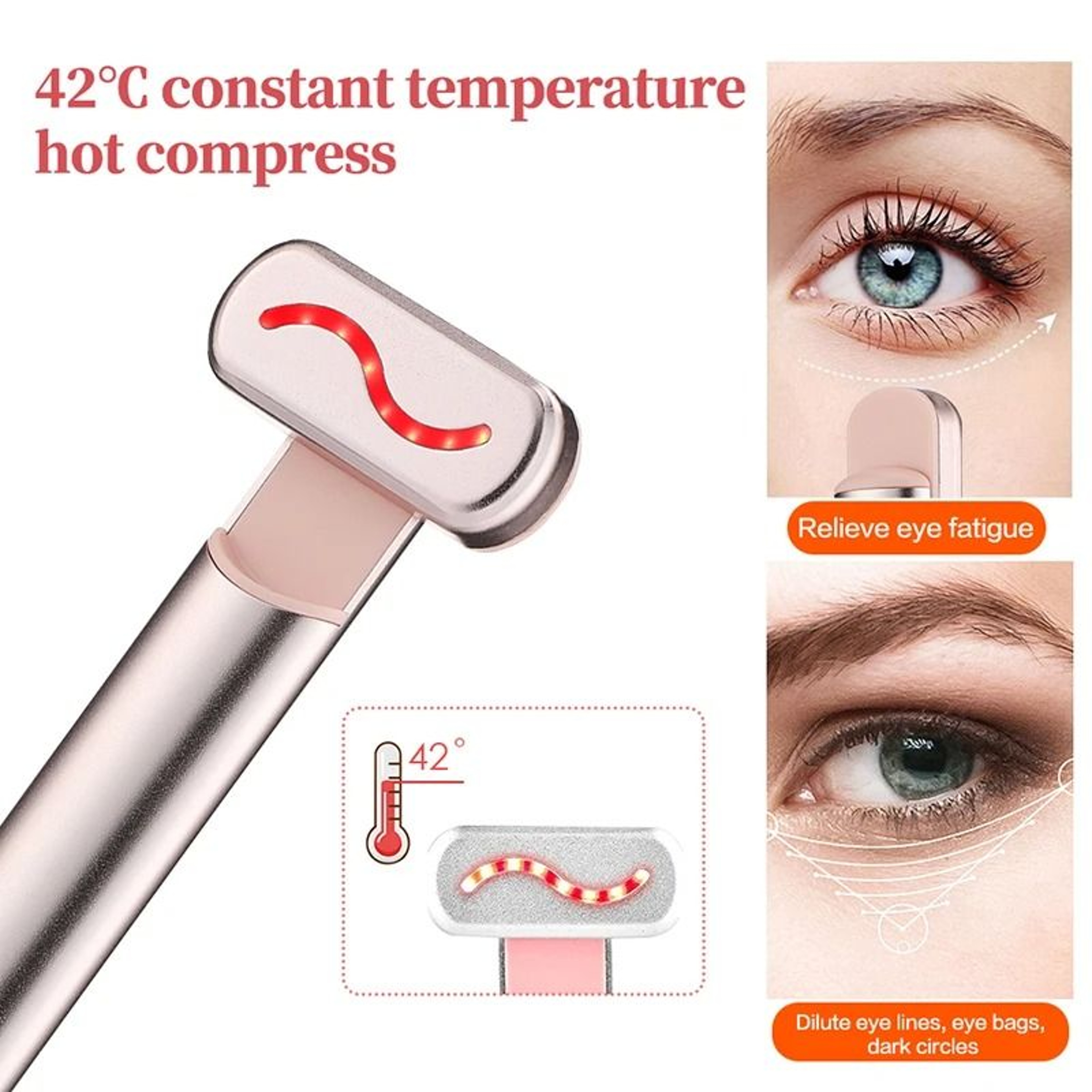EMS Microcurrent Face Lifting And Skin Tightening Wand 6