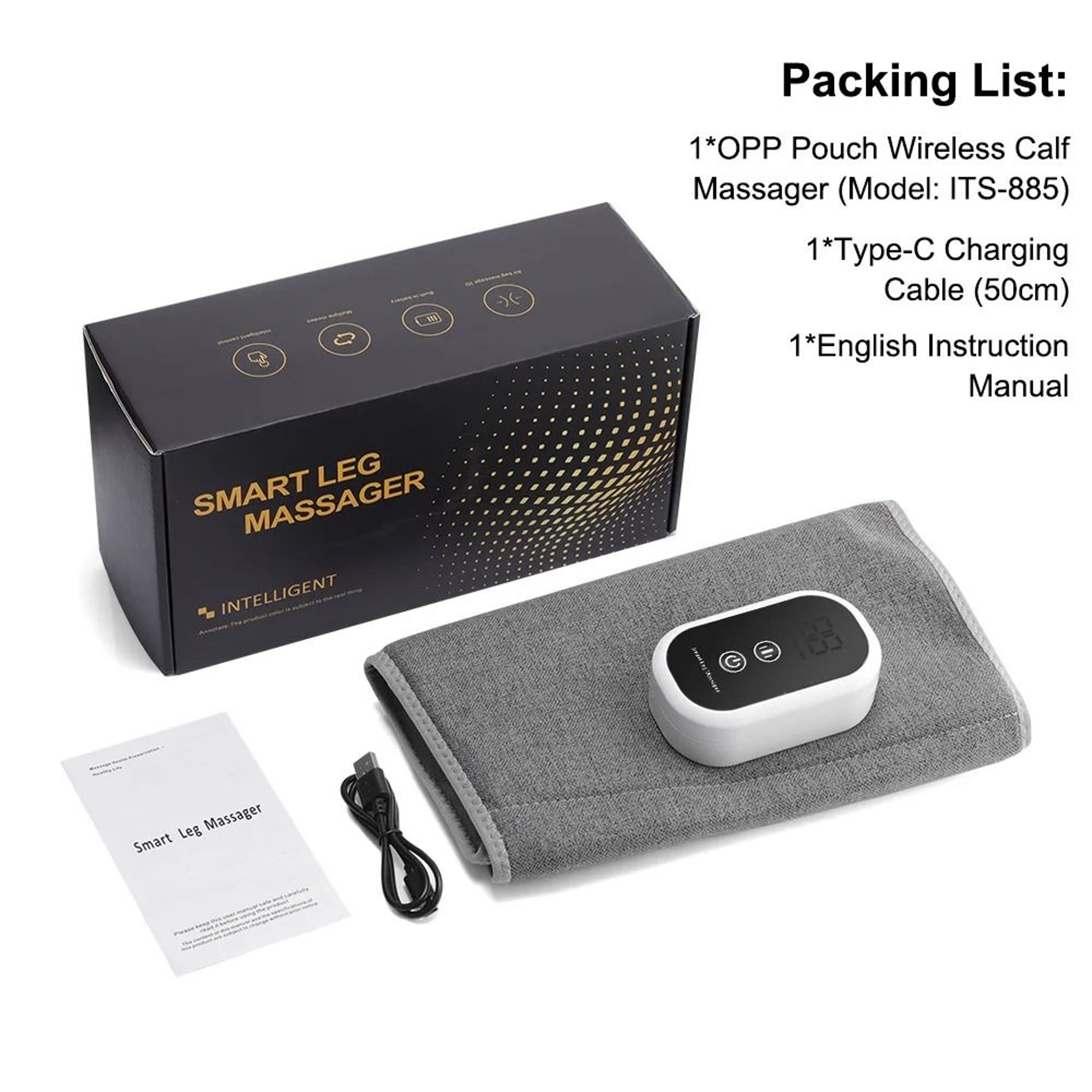 Wireless Electric Leg Massager With Air Compression For Calf Relaxation 7
