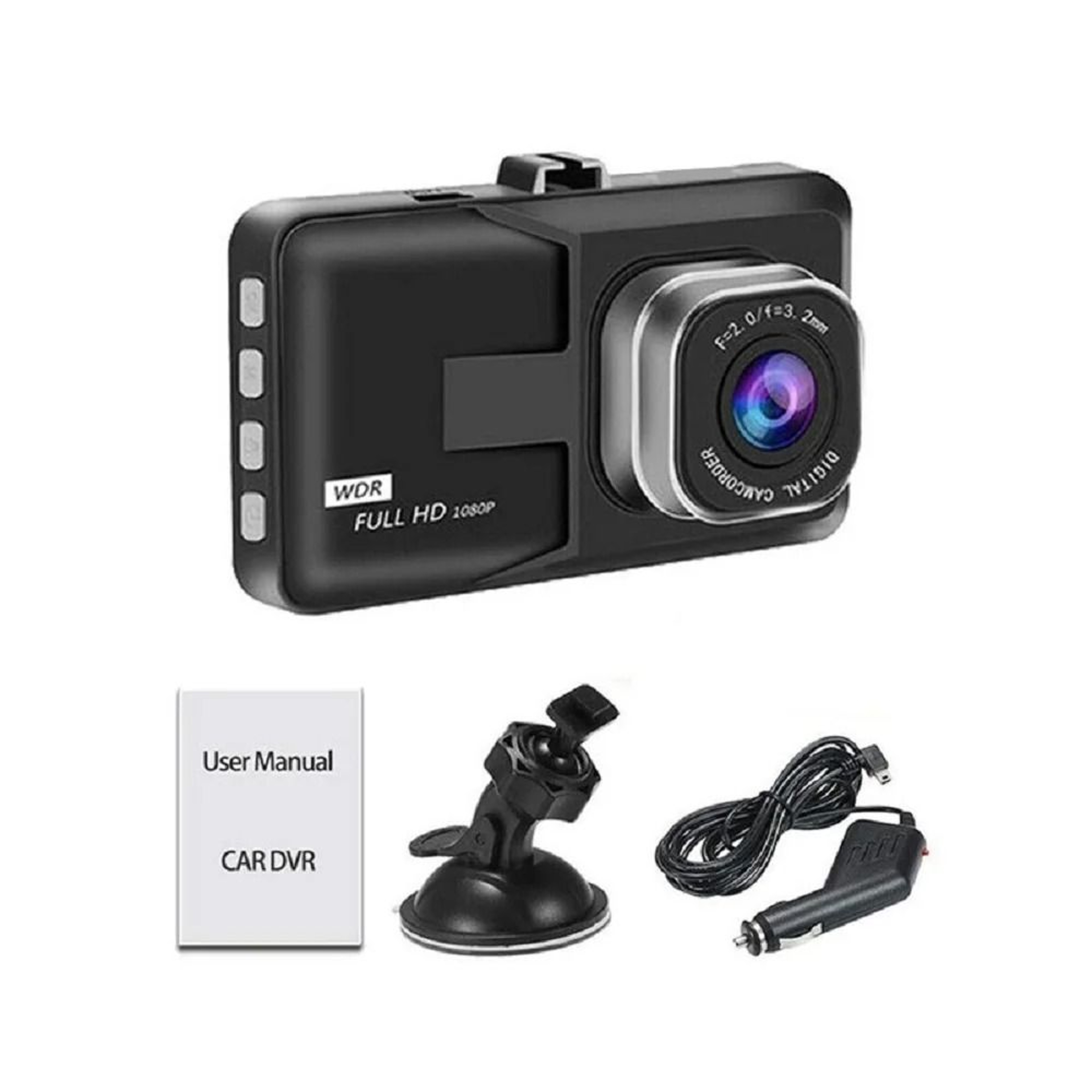 HD Dash Camera With Night Vision And Parking Monitor 5