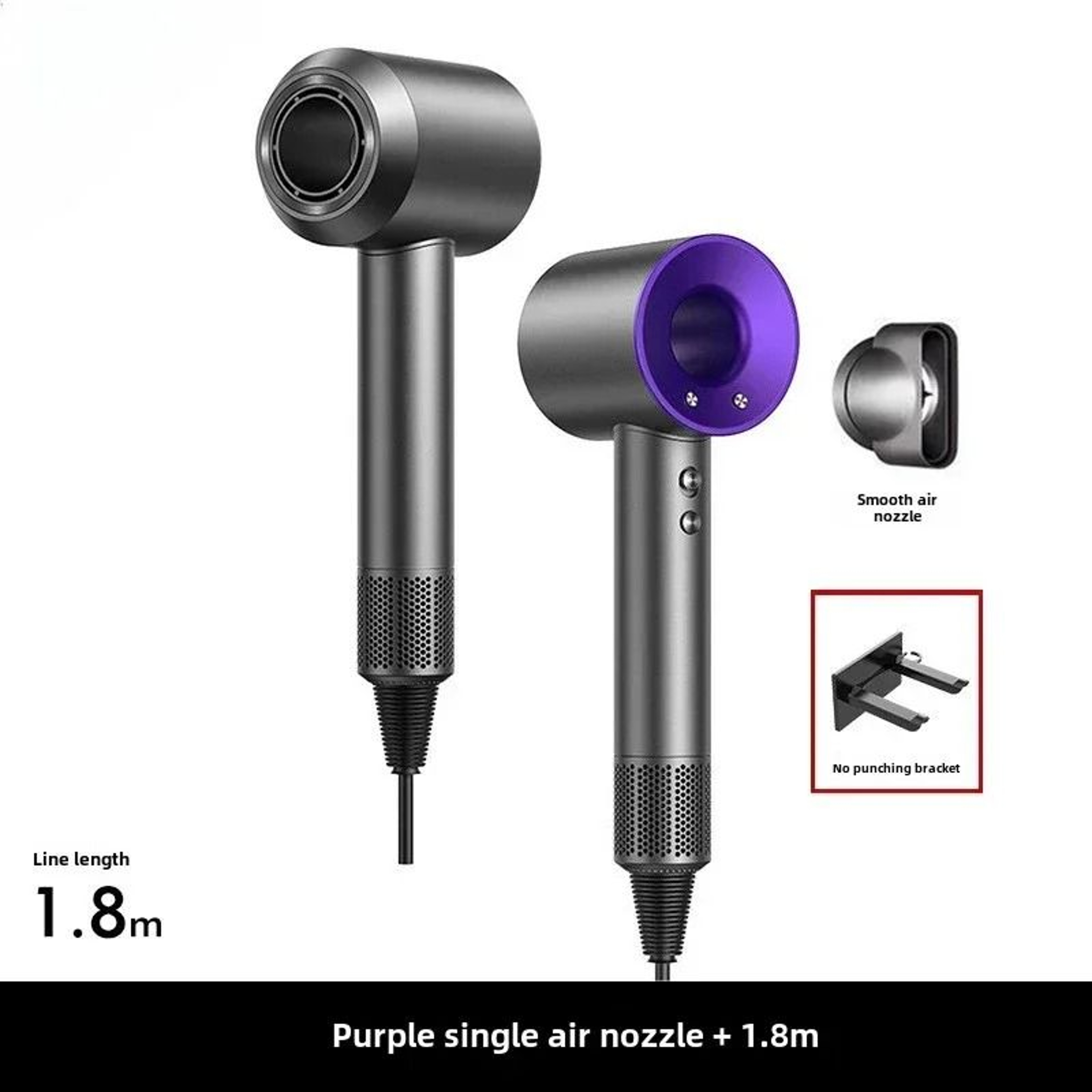 Professional 5 In 1 Hair Dryer With Hot And Cold Air And Thermostatic Styling 13