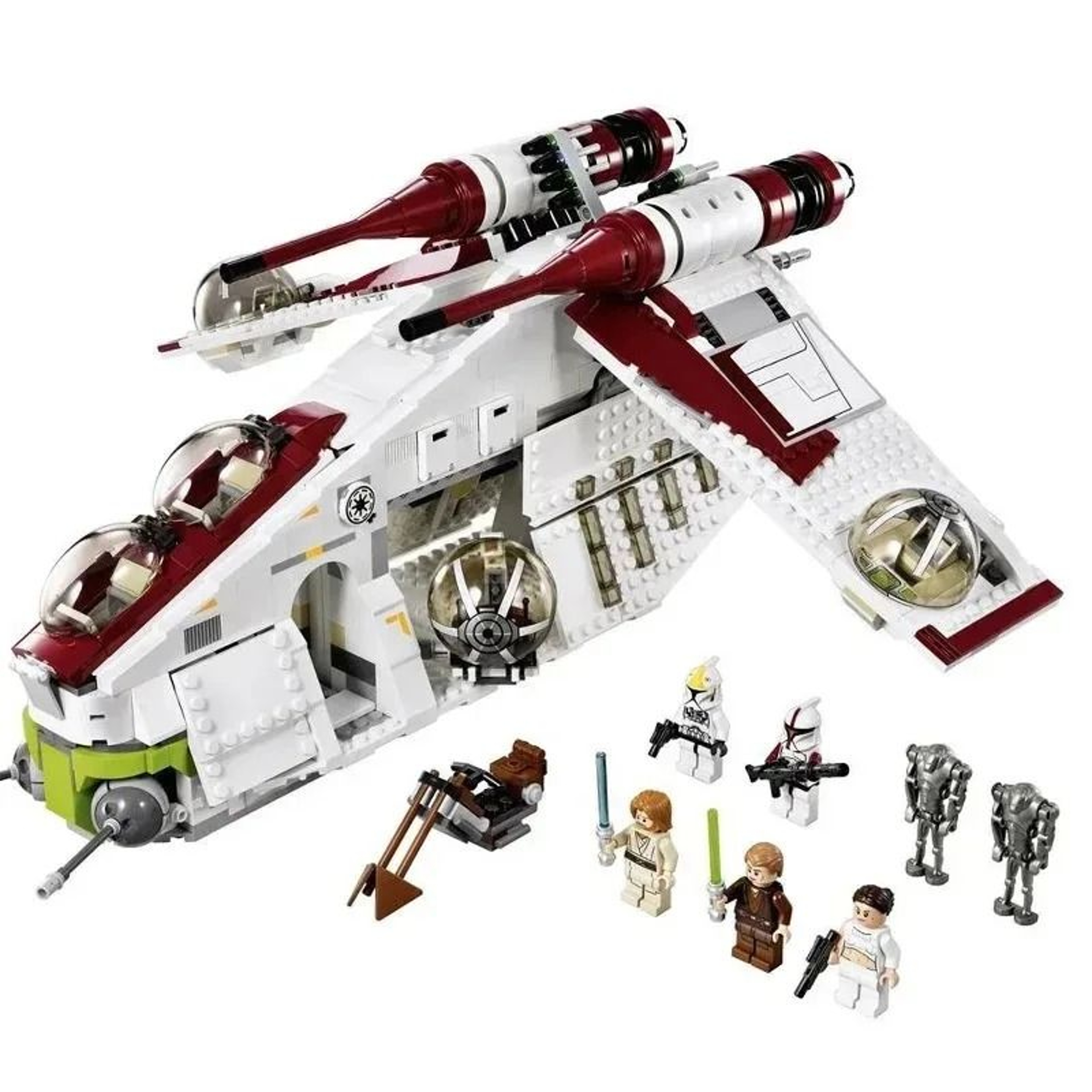 Star Gunship Building Blocks Model Set 1228 Pieces 0