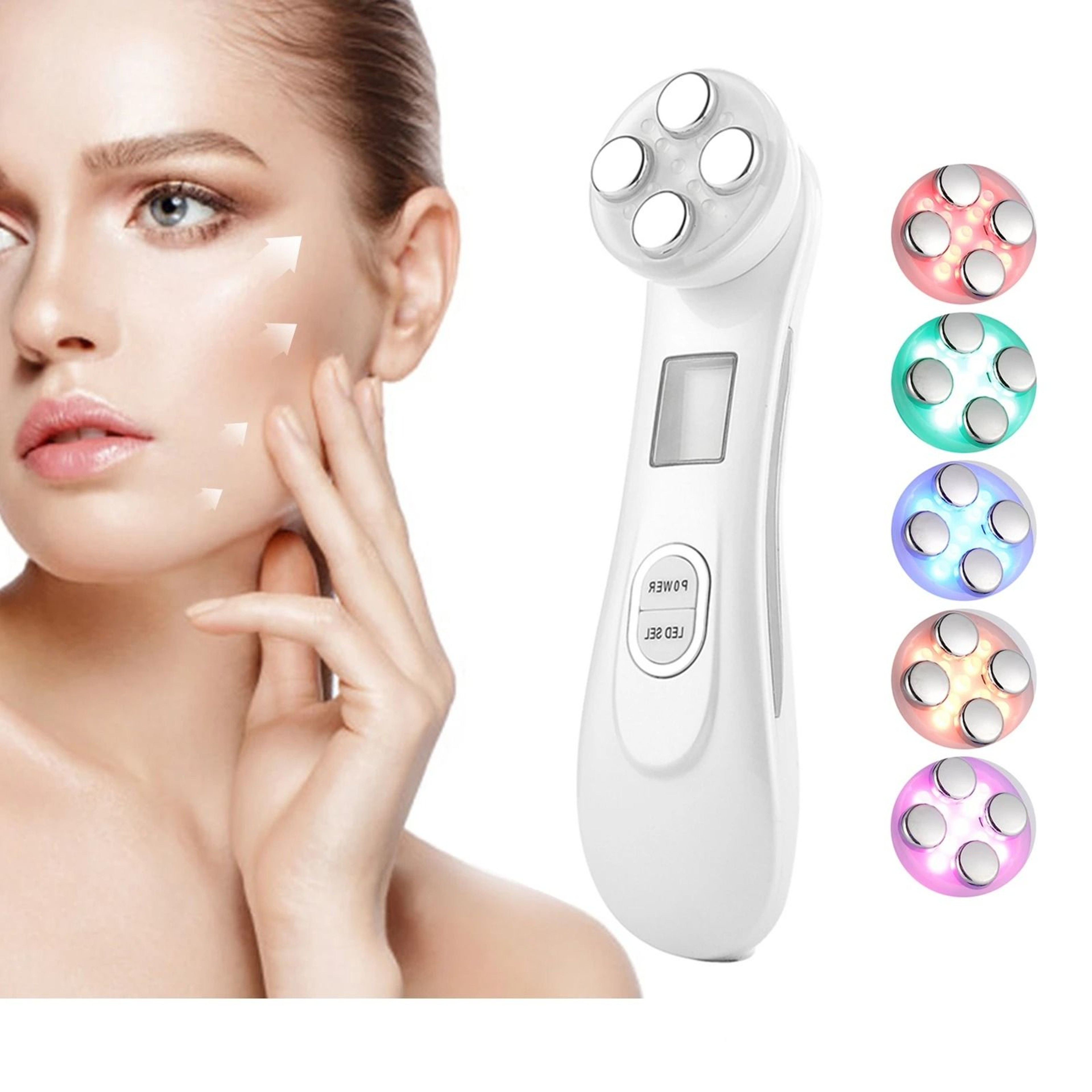 5 In 1 LED RF EMS Face Massager For Skin Lifting And Wrinkle Removal 1