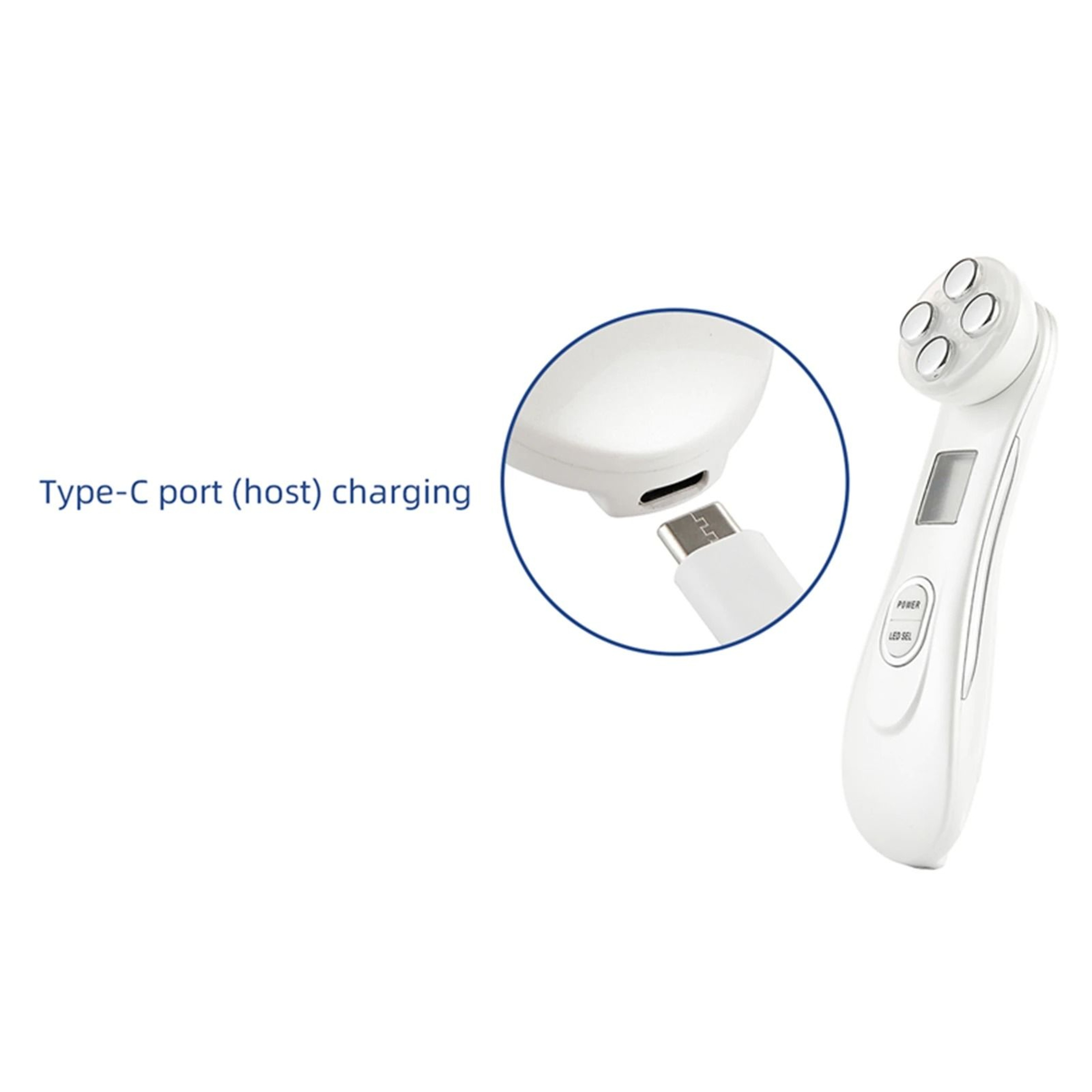 5 In 1 LED RF EMS Face Massager For Skin Lifting And Wrinkle Removal 6