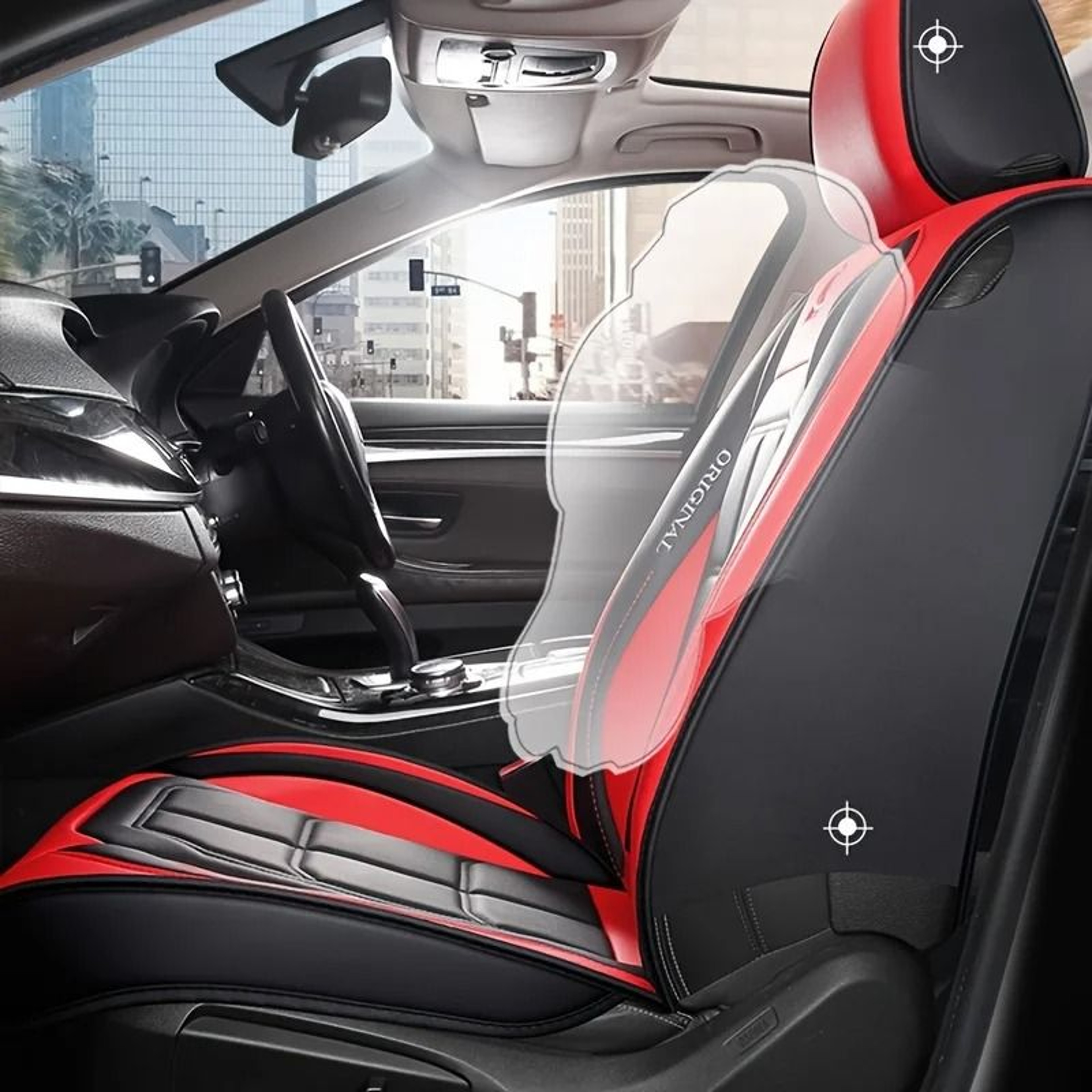 All Inclusive Full Leather Car Seat Cushion 4
