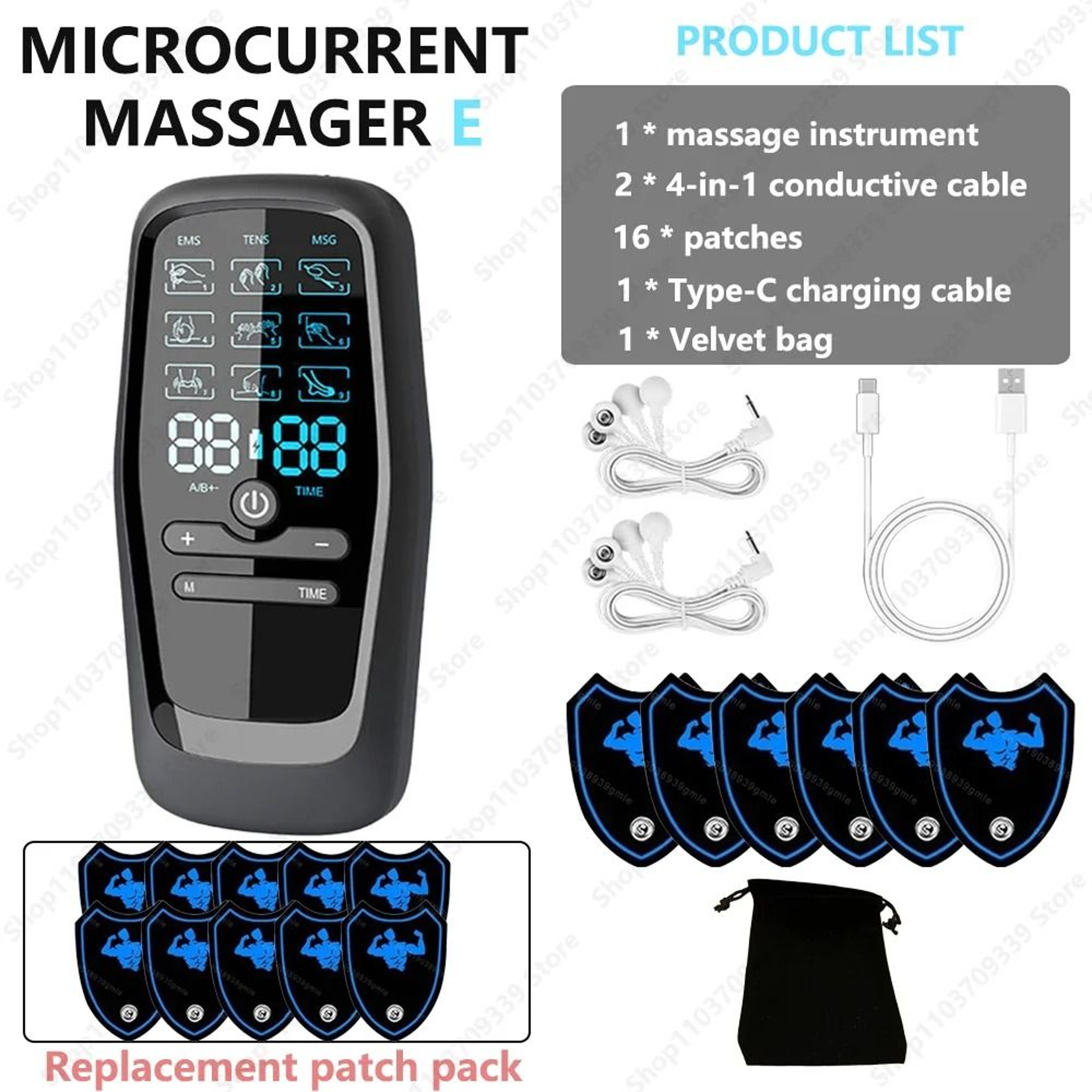 Physiotherapy Muscle Stimulator With EMS And TENS Modes 11