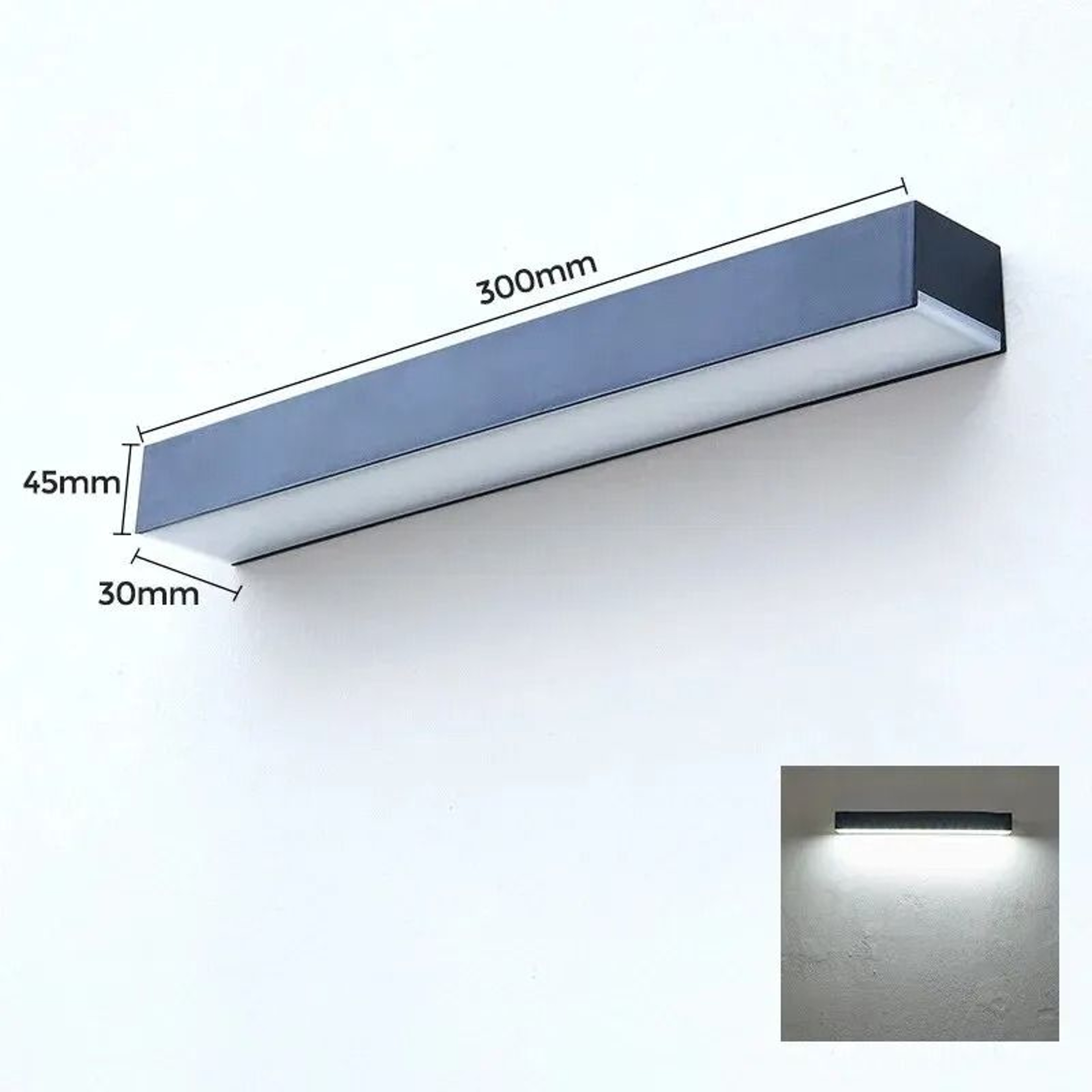 LED Solar Magnetic Wall Light Waterproof Outdoor Night Lamp For Garden Patio Yard Path 7