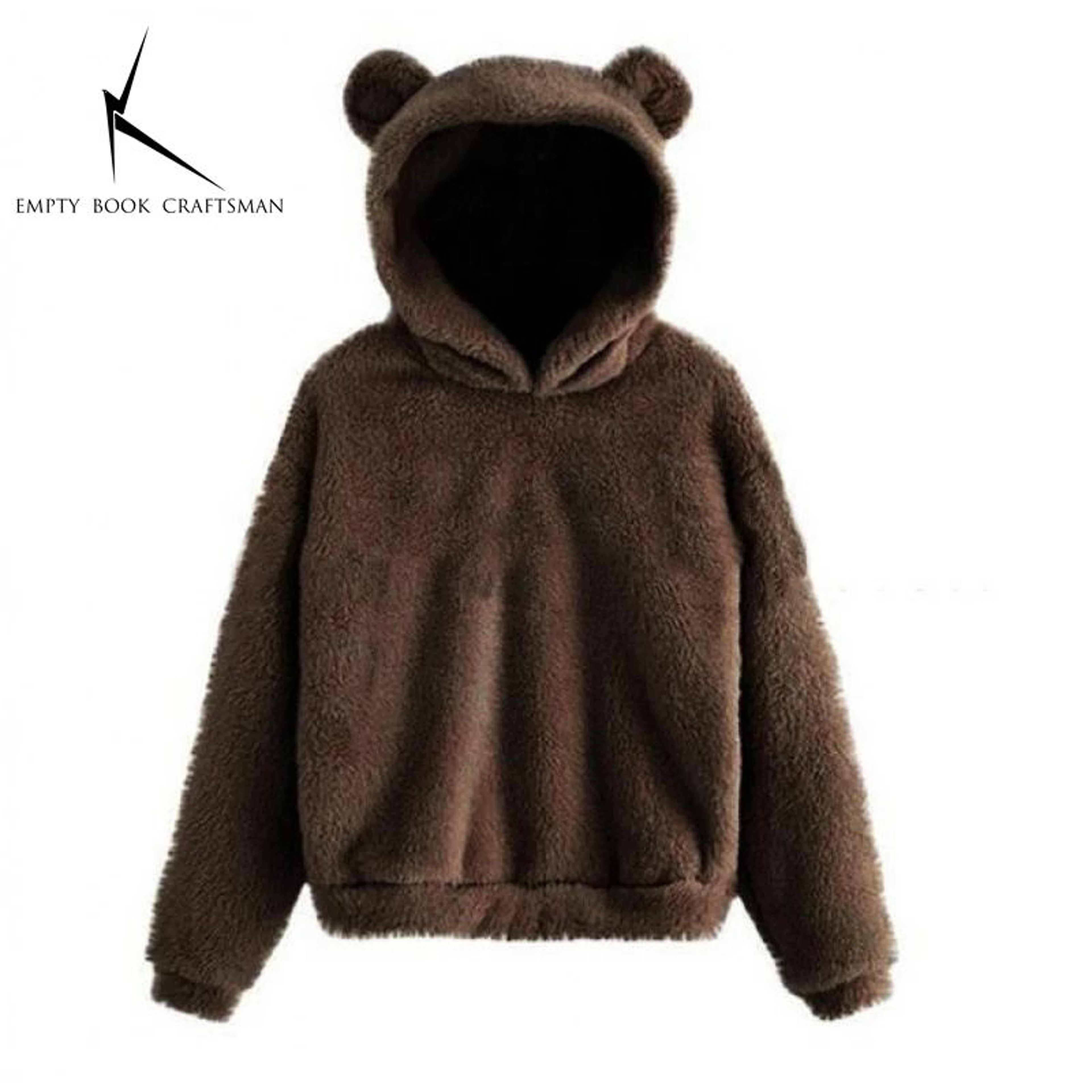 Plush Rabbit Ear Hoodie For Women  Warm Long Sleeve Winter Sweatshirt With Cute Ears 6