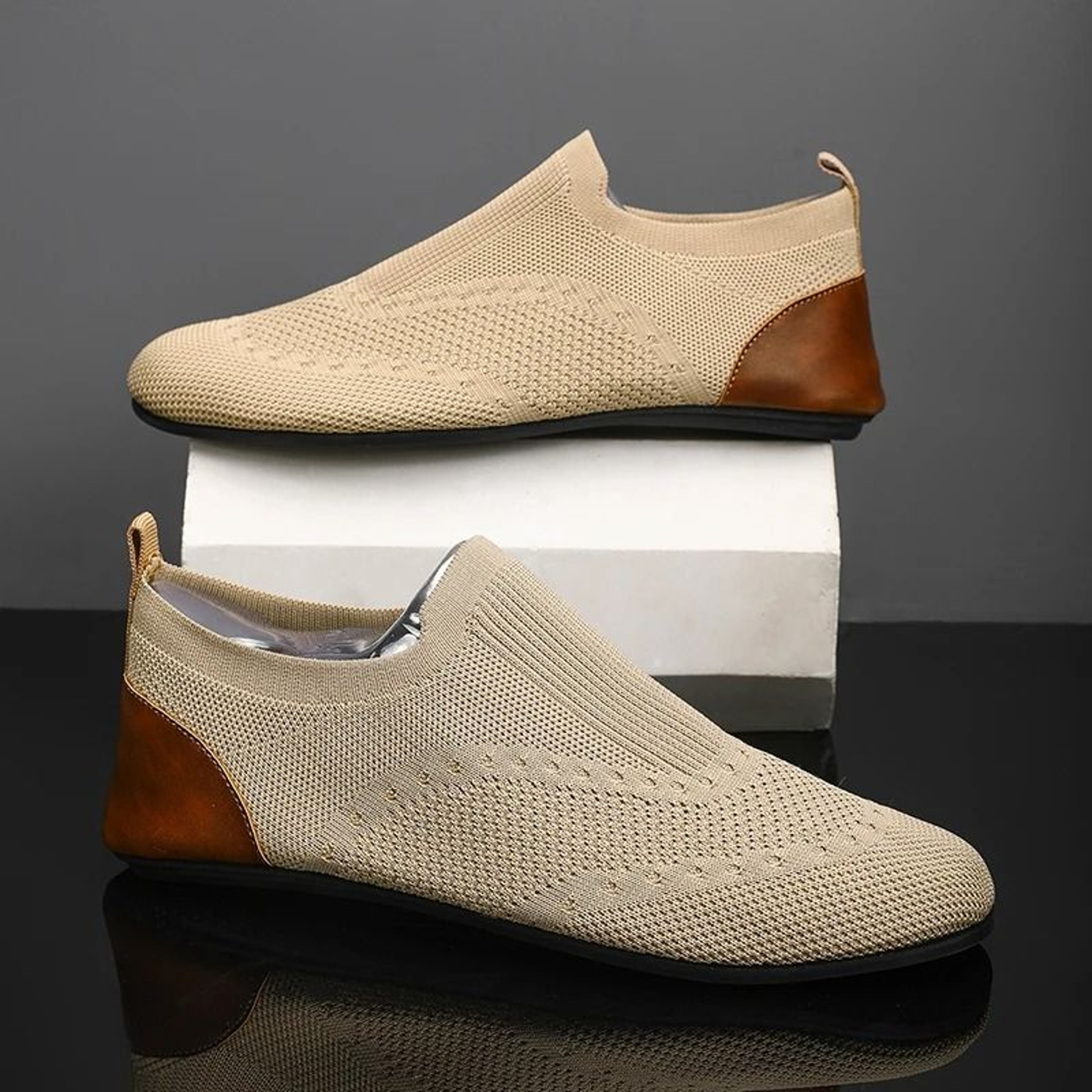 Men SlipOn Breathable Loafers Lightweight Casual Walking Shoes 12