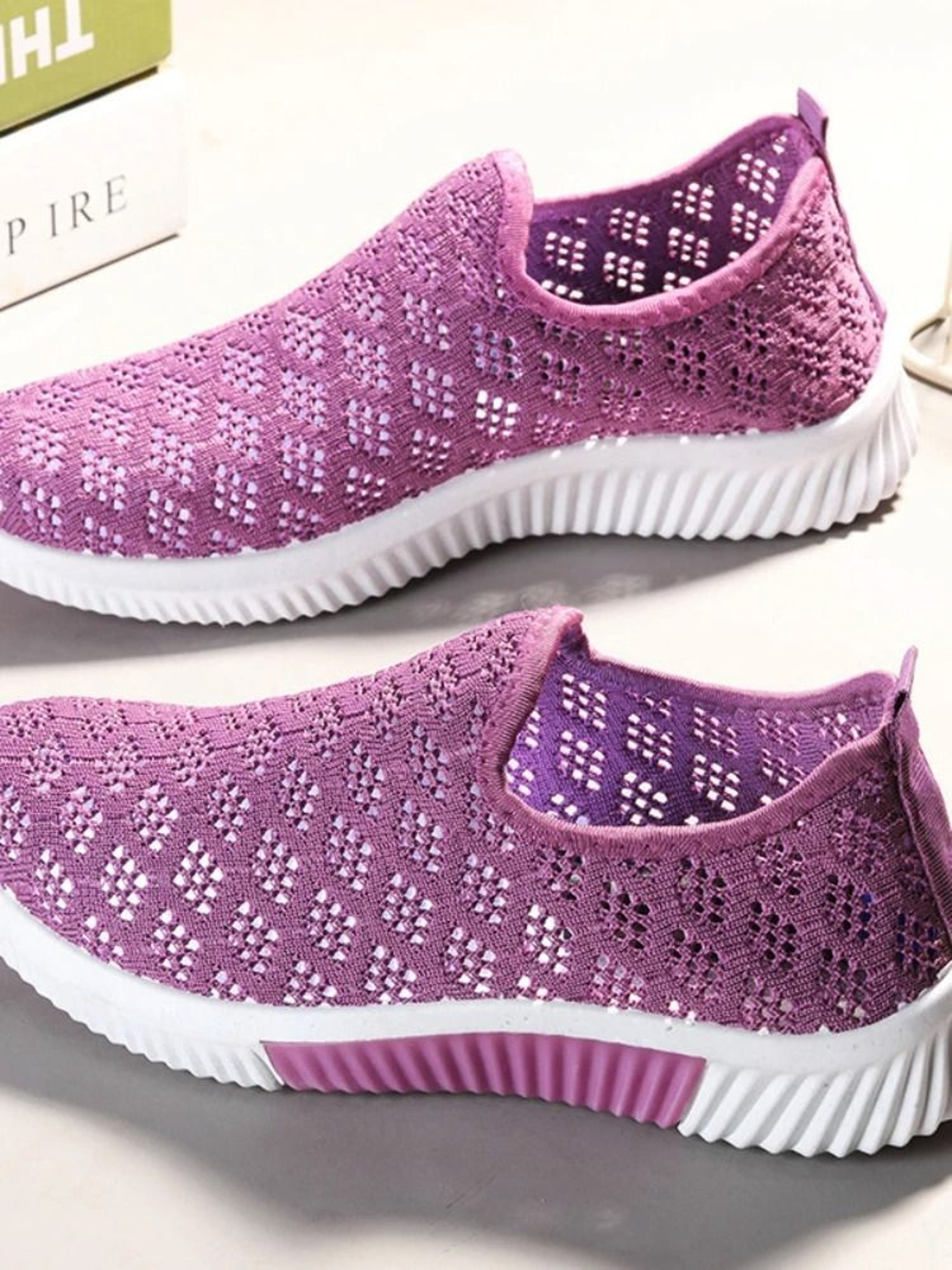 Women Mesh Walking Sneakers Breathable Lightweight Casual Shoes 2