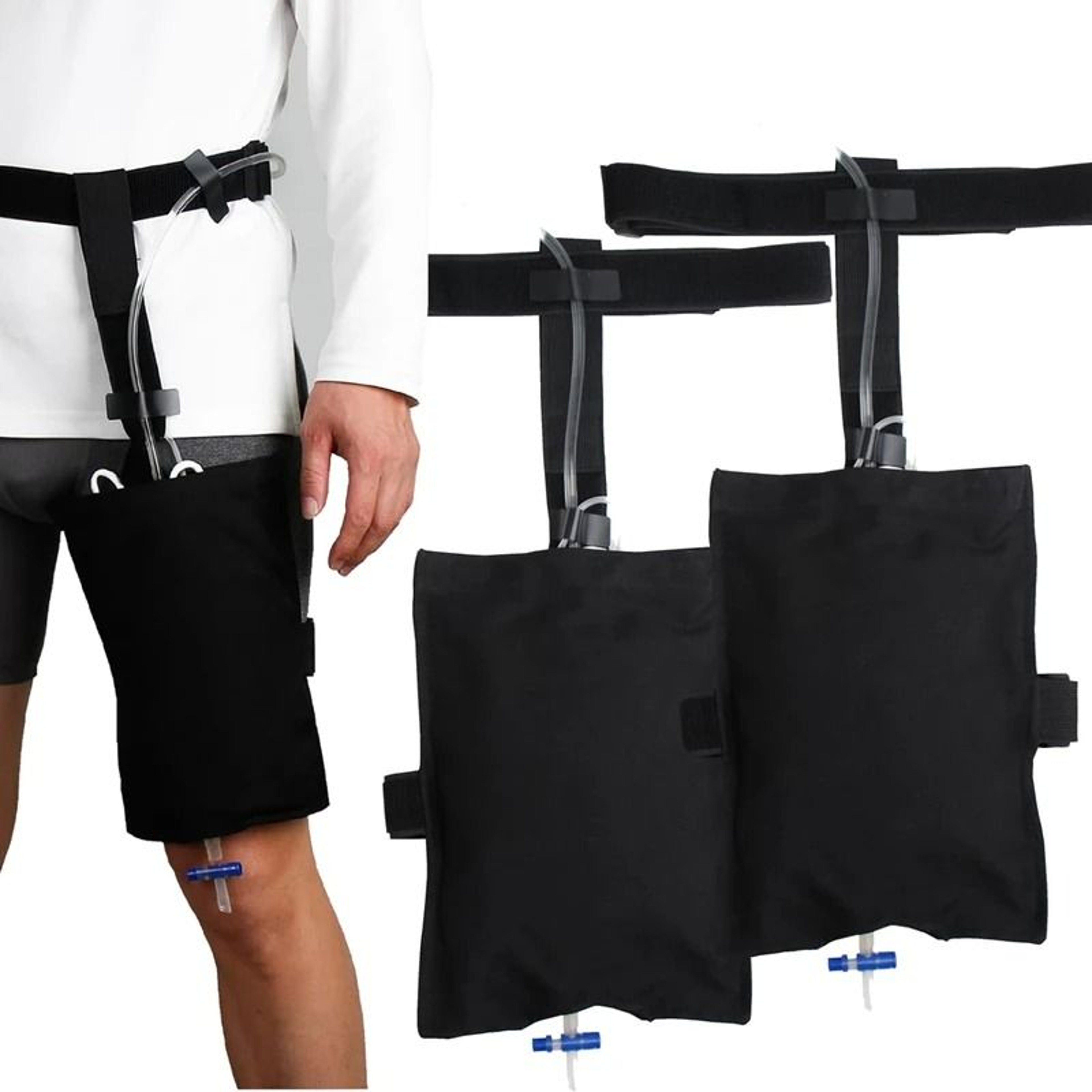 Urinary Drainage Bag Waist Pouch External Catheter Collection Holder Lightweight Storage 0