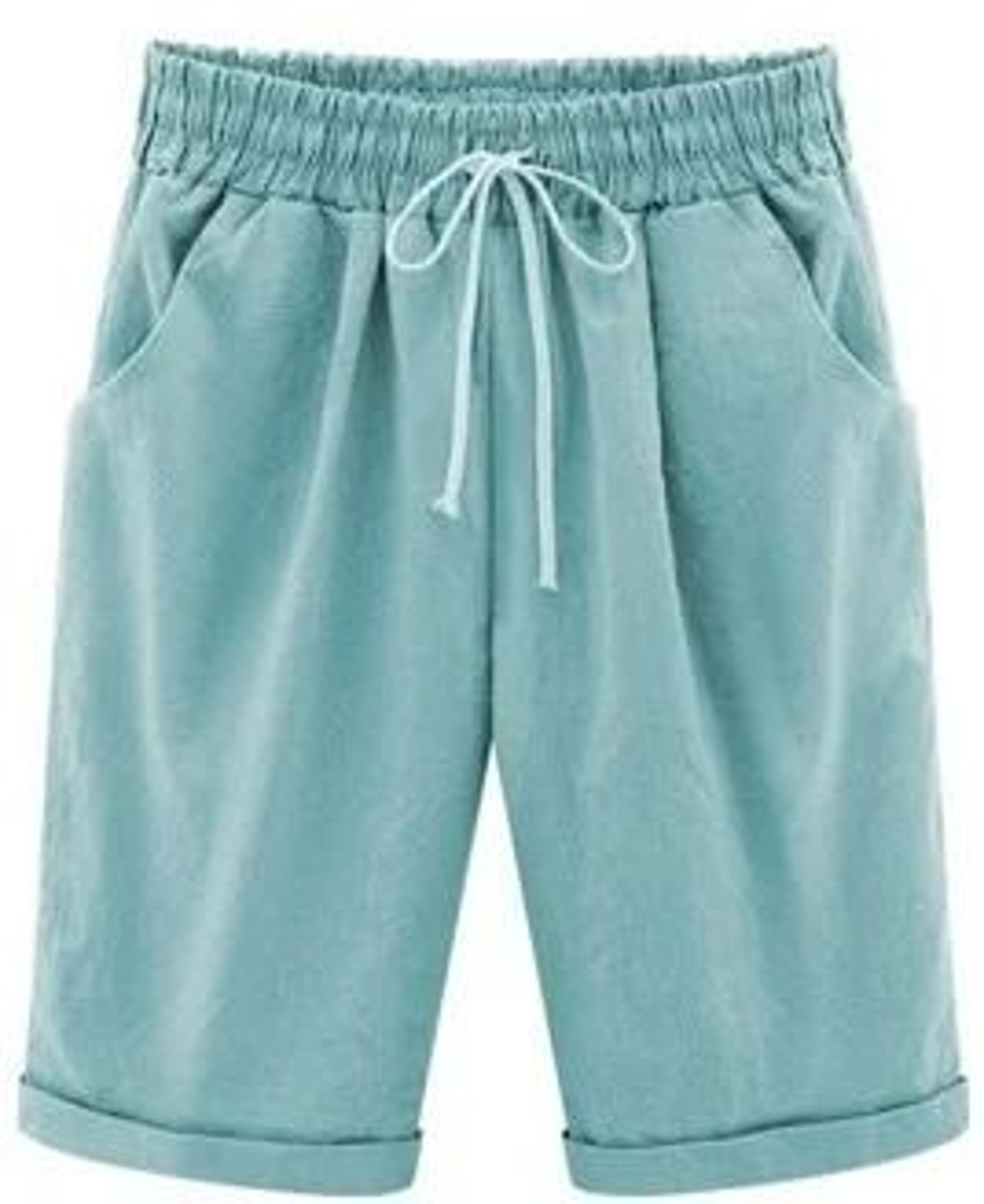 Womens Solid High Waist Harem Pants Casual Loose Summer Trousers 7