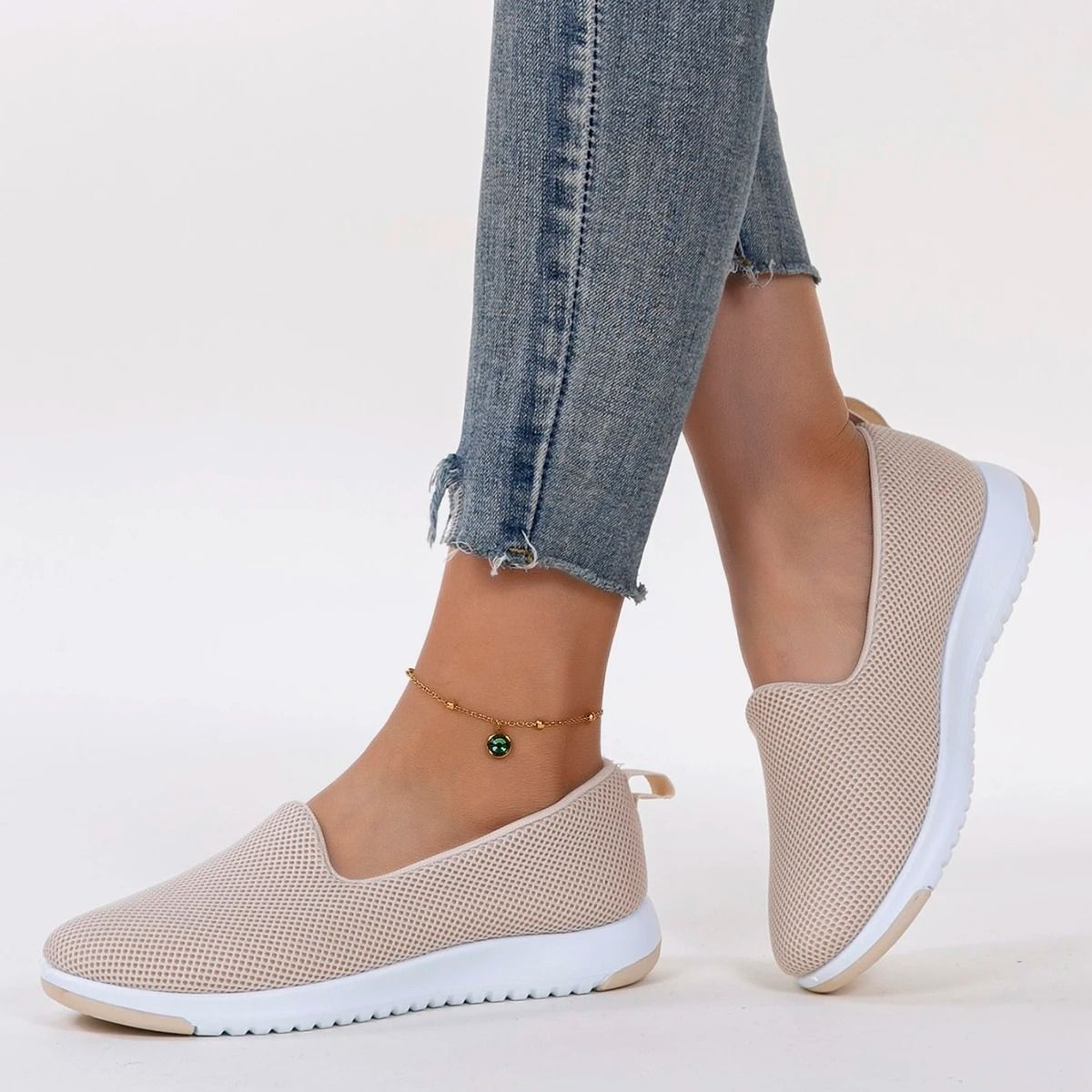 Womens Summer Breathable Mesh Casual Sneakers 4