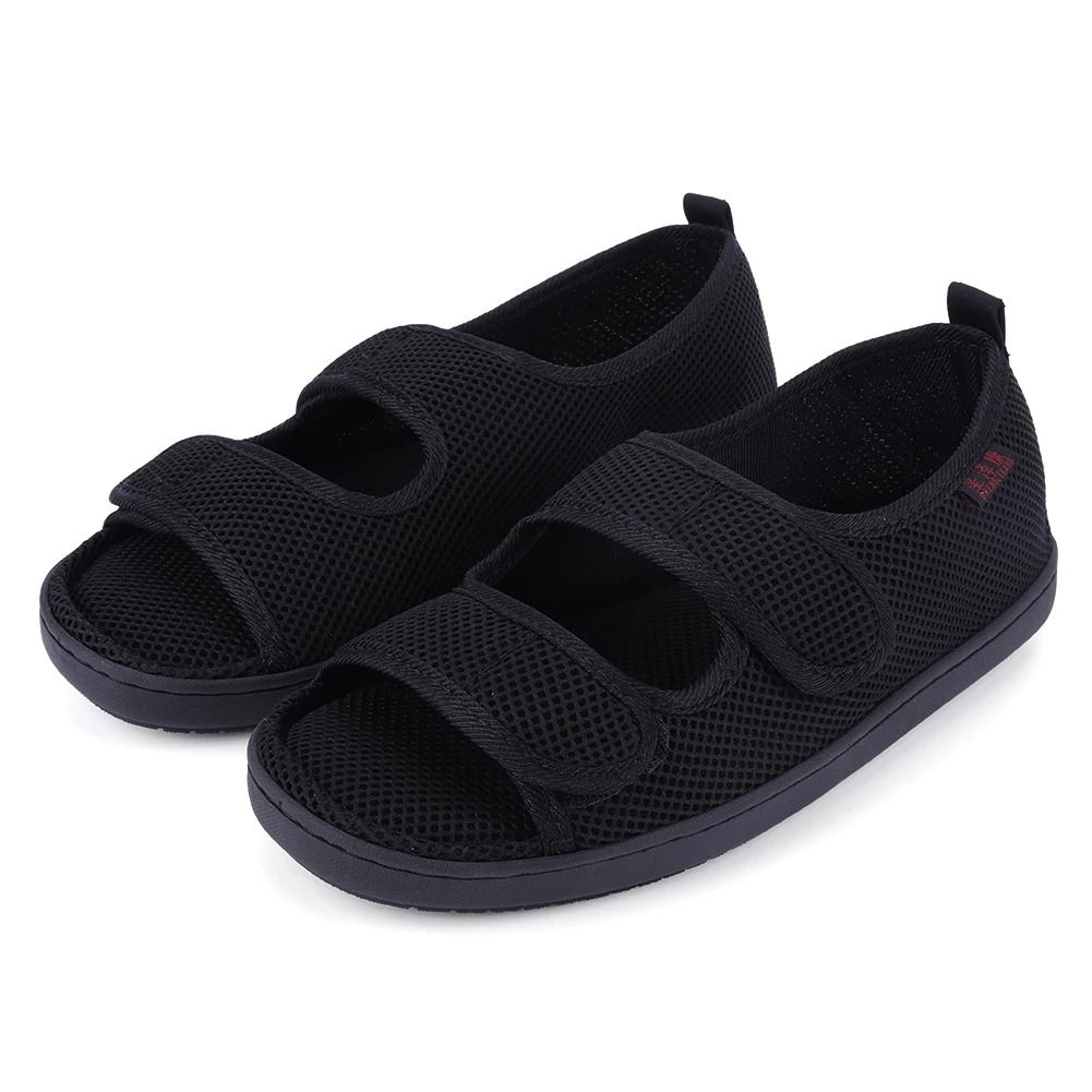 Adjustable Elderly Slippers Open Toe Sandals For Swollen Feet 9