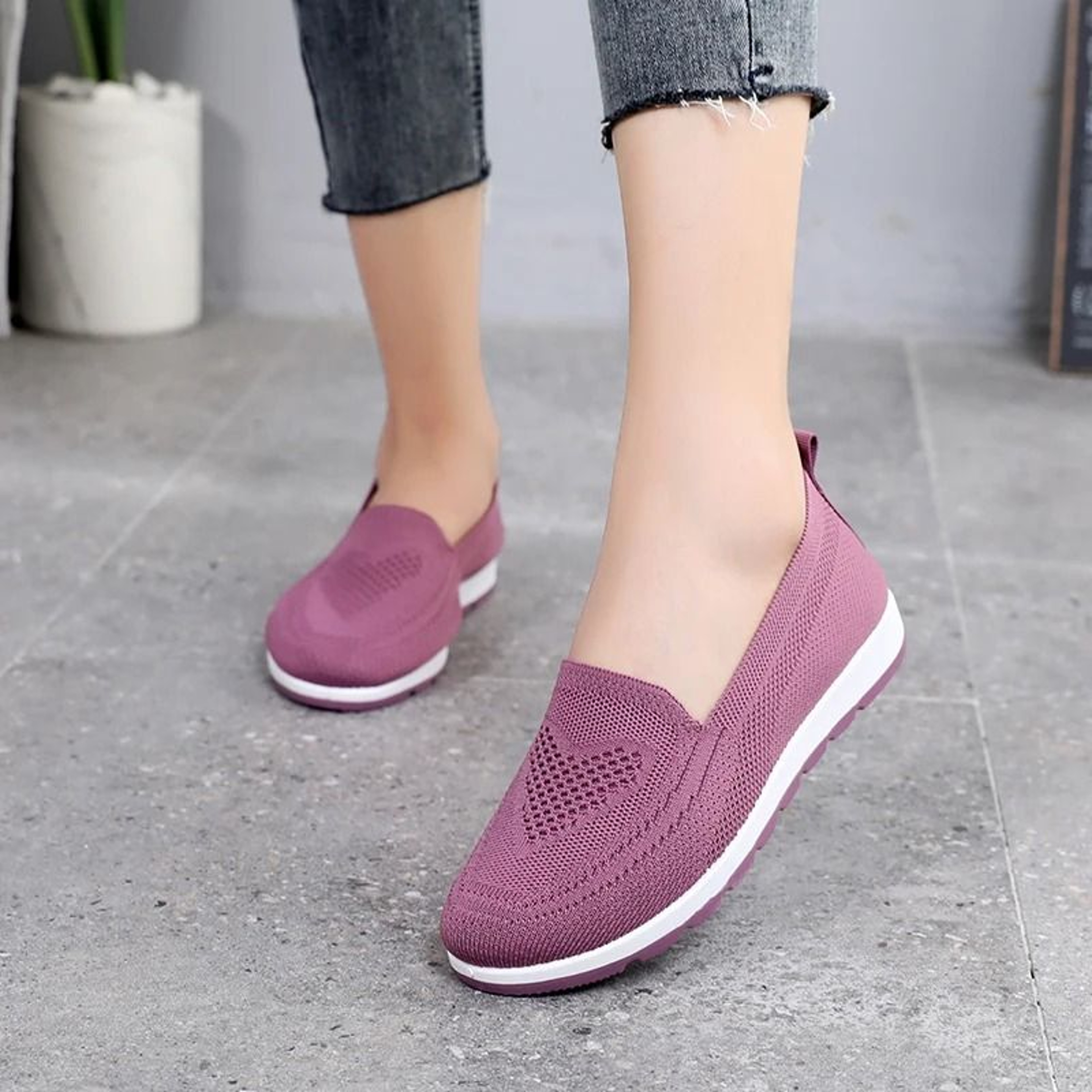 Womens Casual Summer Shoes Breathable Lightweight NonSlip Walking Sneakers 5