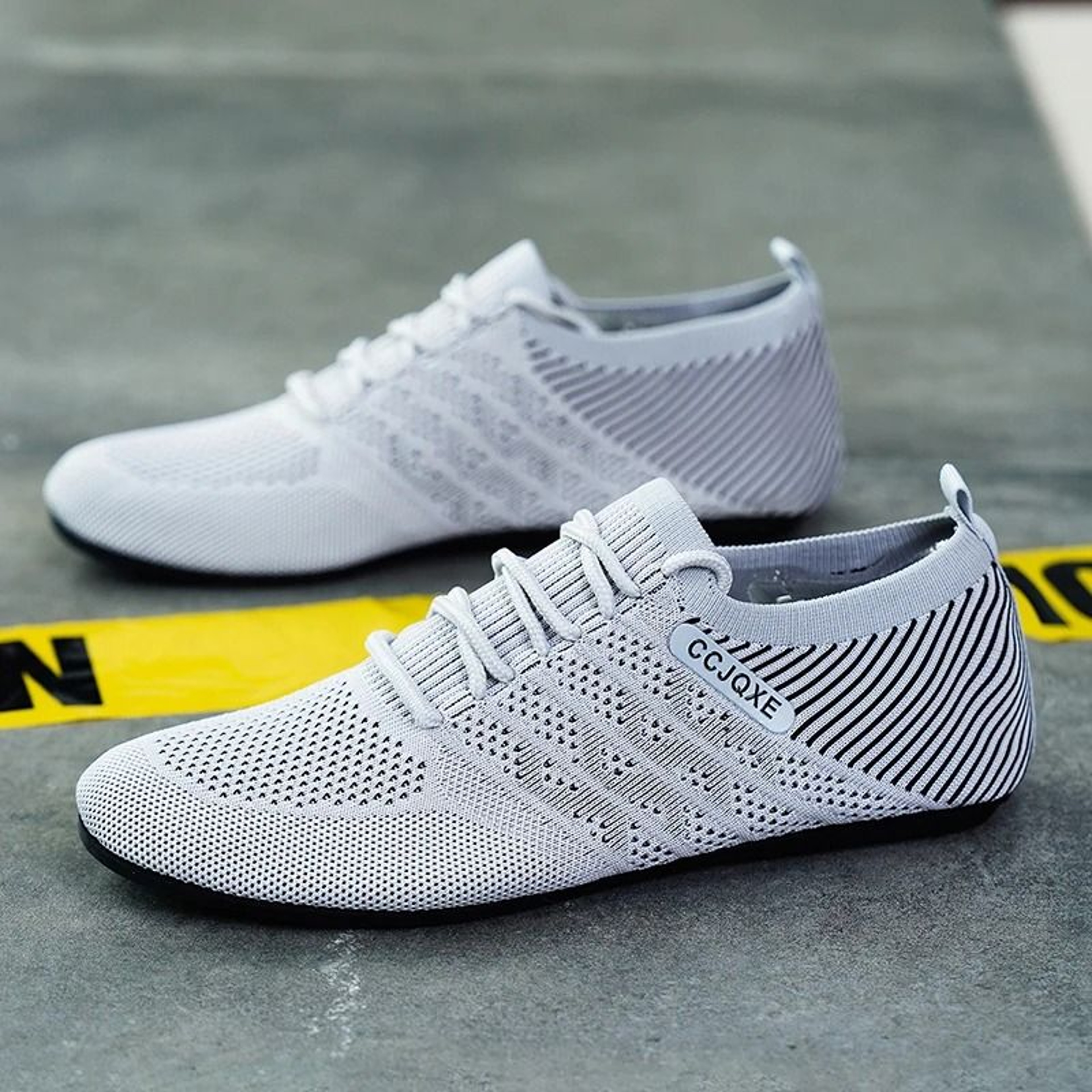 Mens Breathable Mesh Loafers Lightweight Anti Slip Casual Driving Shoes 8