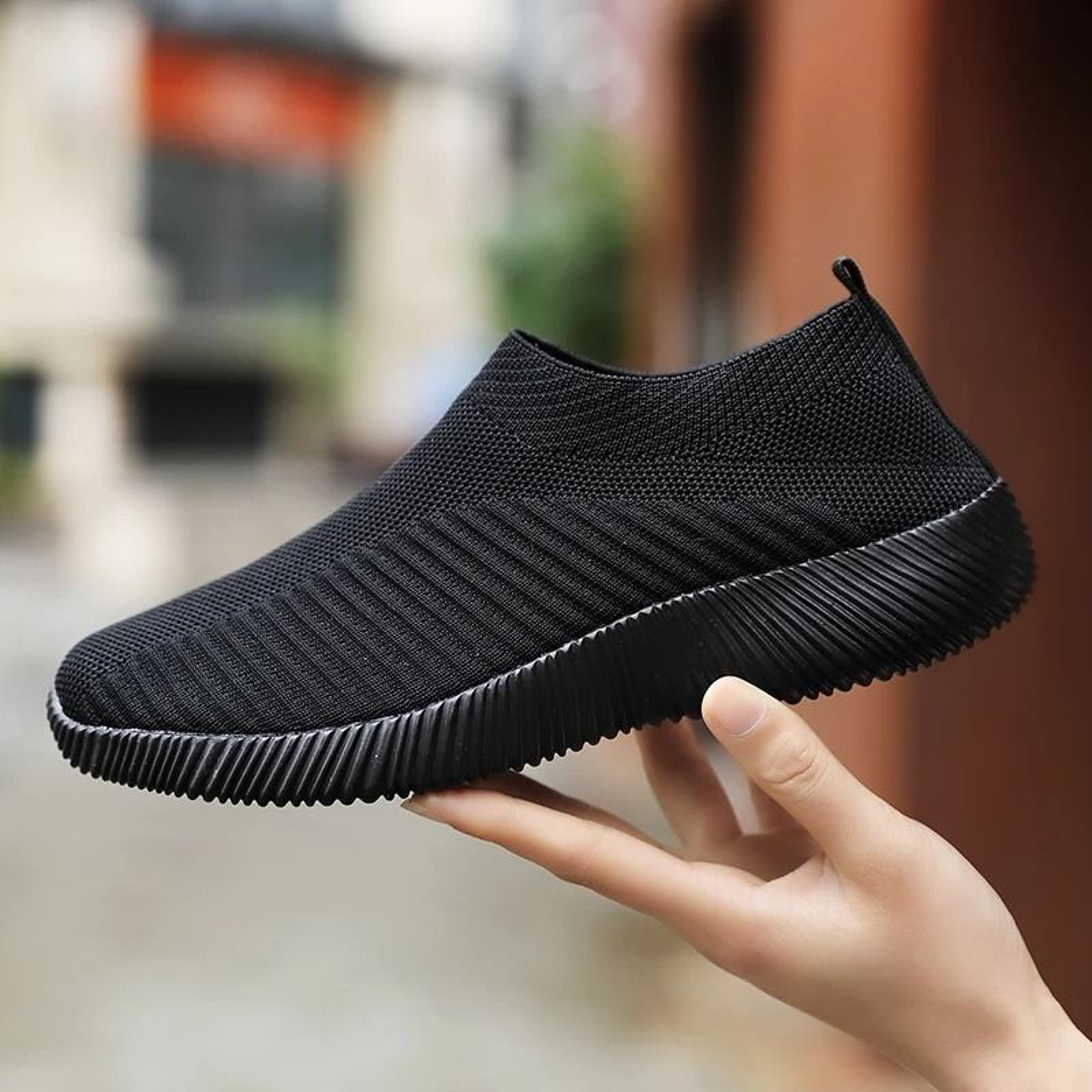 Womens Breathable Mesh Sneakers Lightweight Low Top Walking And Running Shoes 6