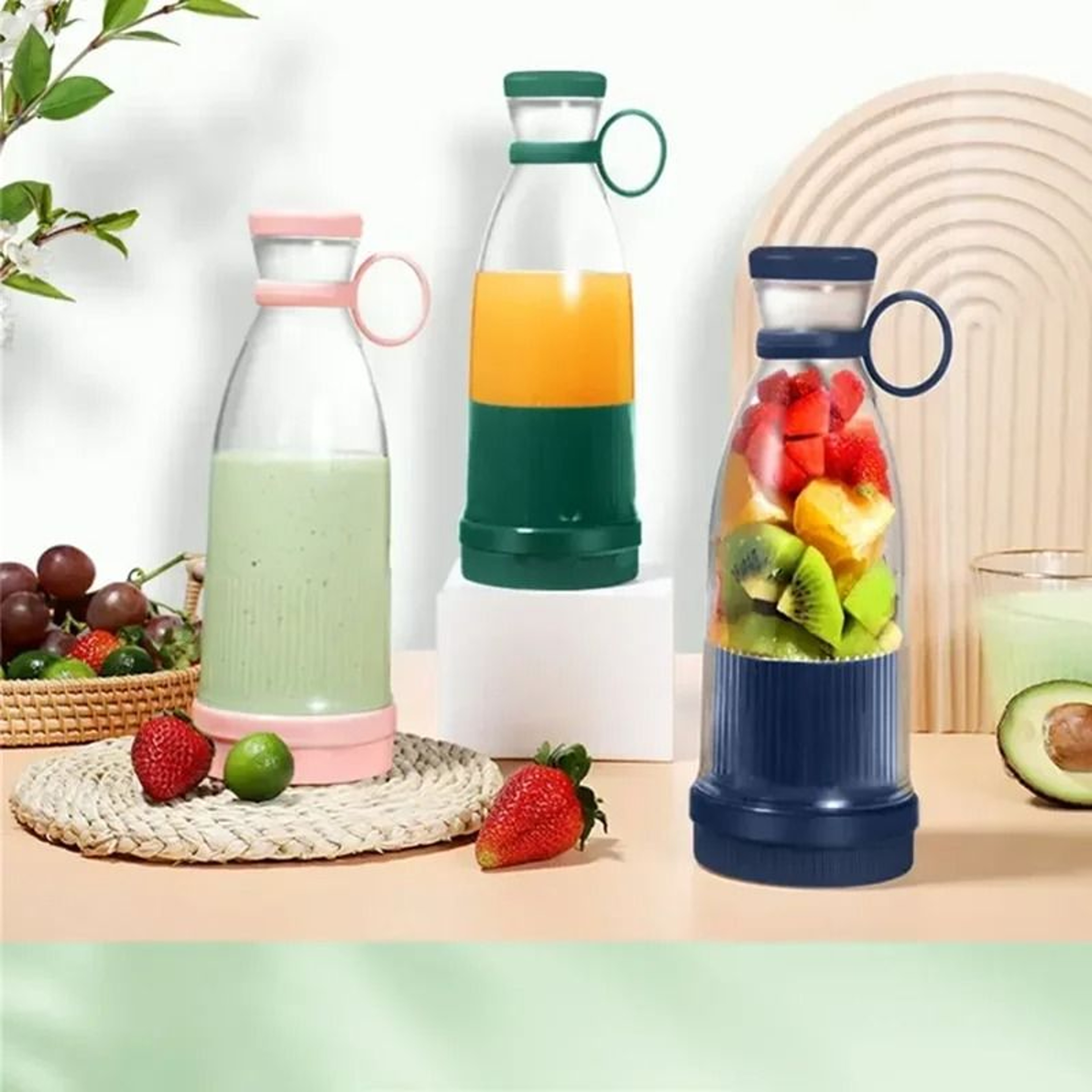 Portable Electric Juicer Cup USB Rechargeable Blender For Smoothies And Milkshakes 1