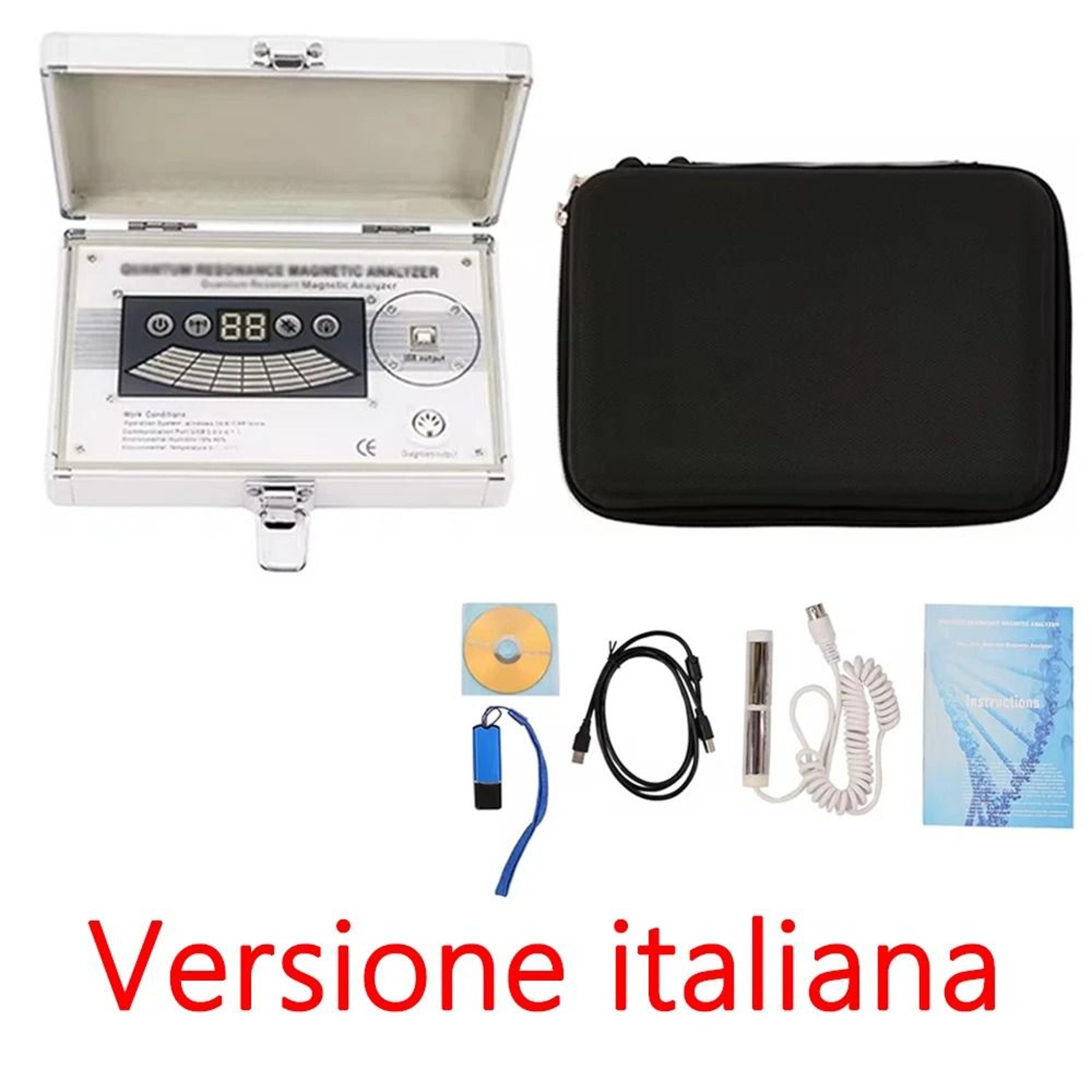 Portable Quantum Magnetic Body Health Analyzer With 54 Reports 13