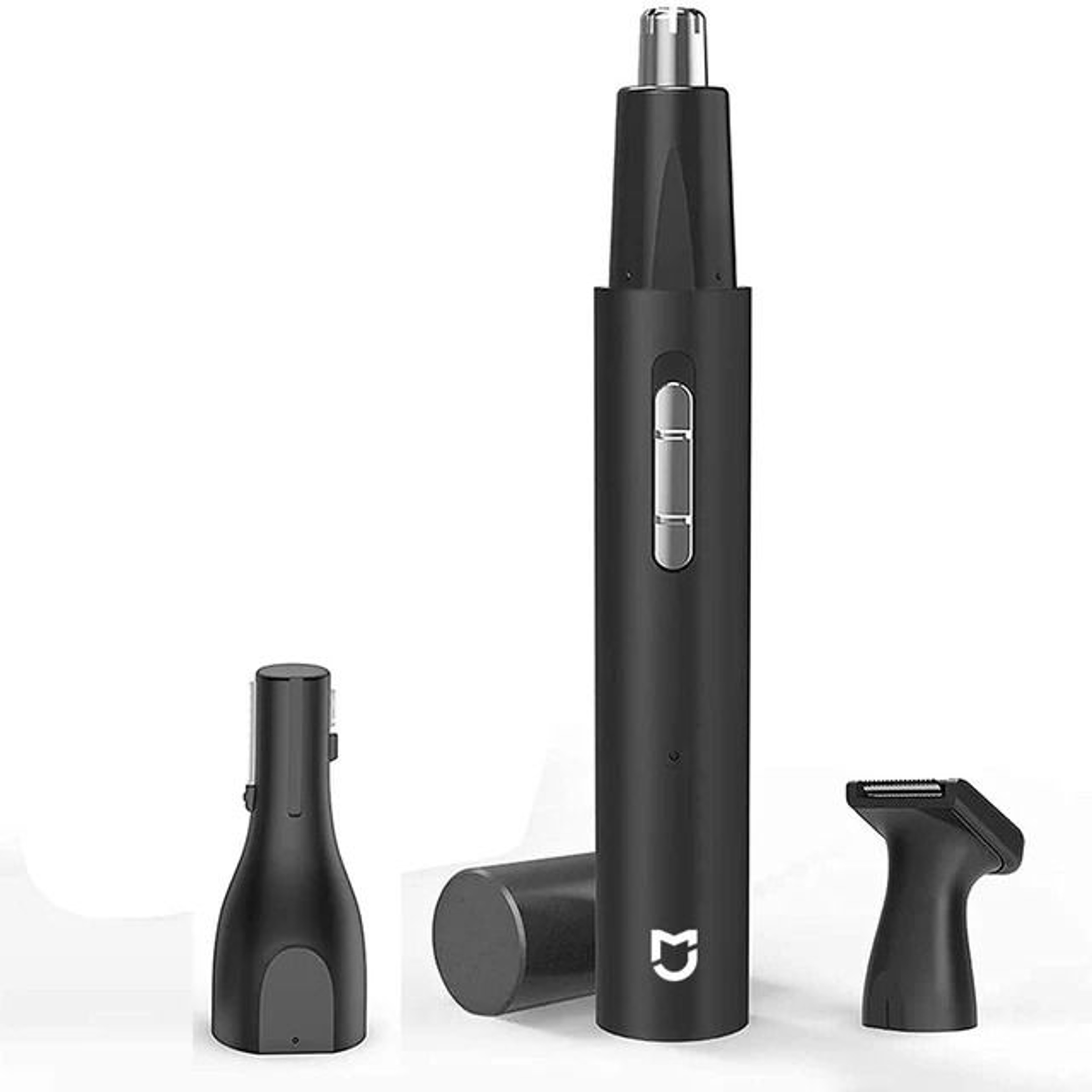 Rechargeable 3 In 1 Nose Ear And Eyebrow Hair Trimmer With Beard And Sideburn Attachments 0