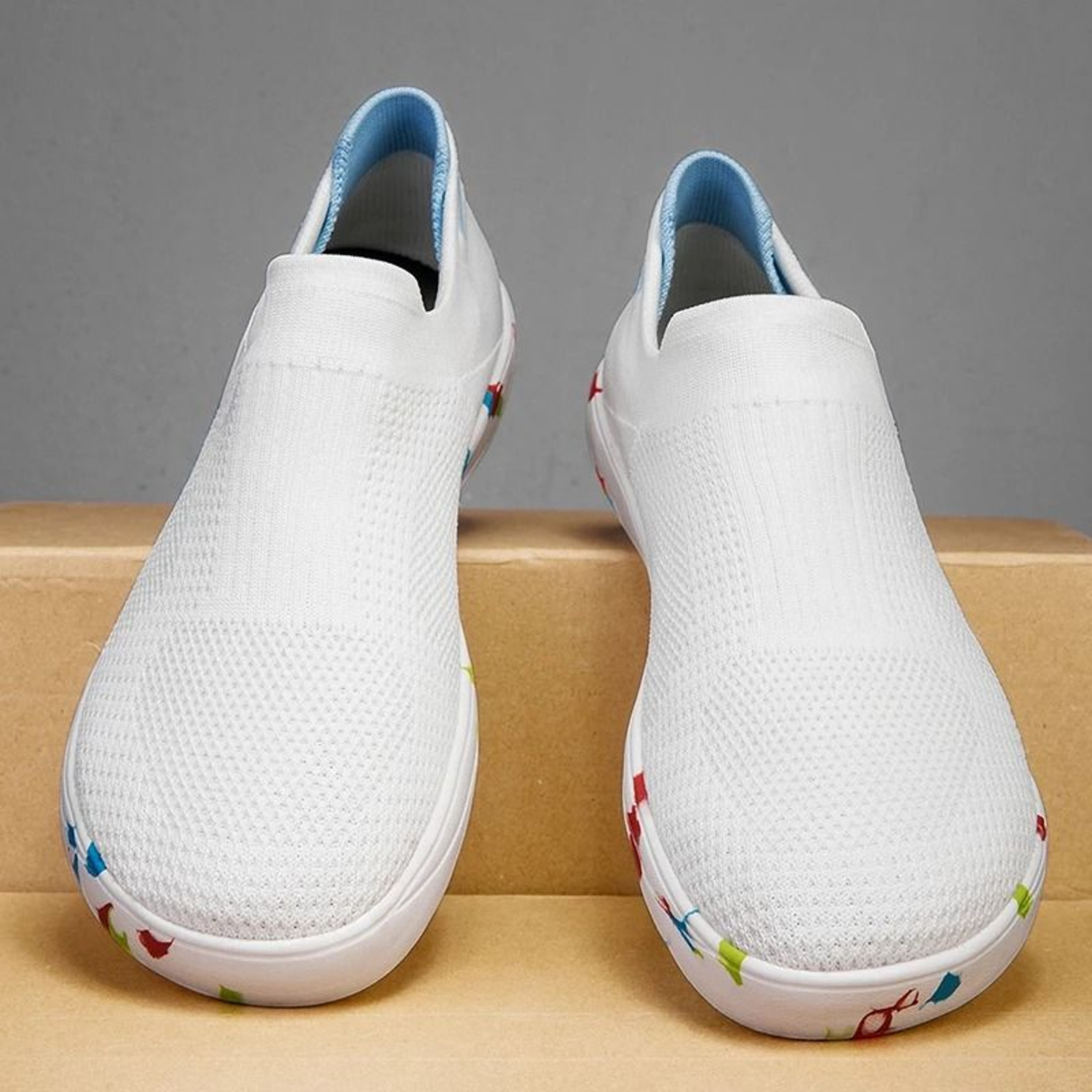 Mens Wide Casual Walking Shoes Soft Lightweight Comfort Fit 15