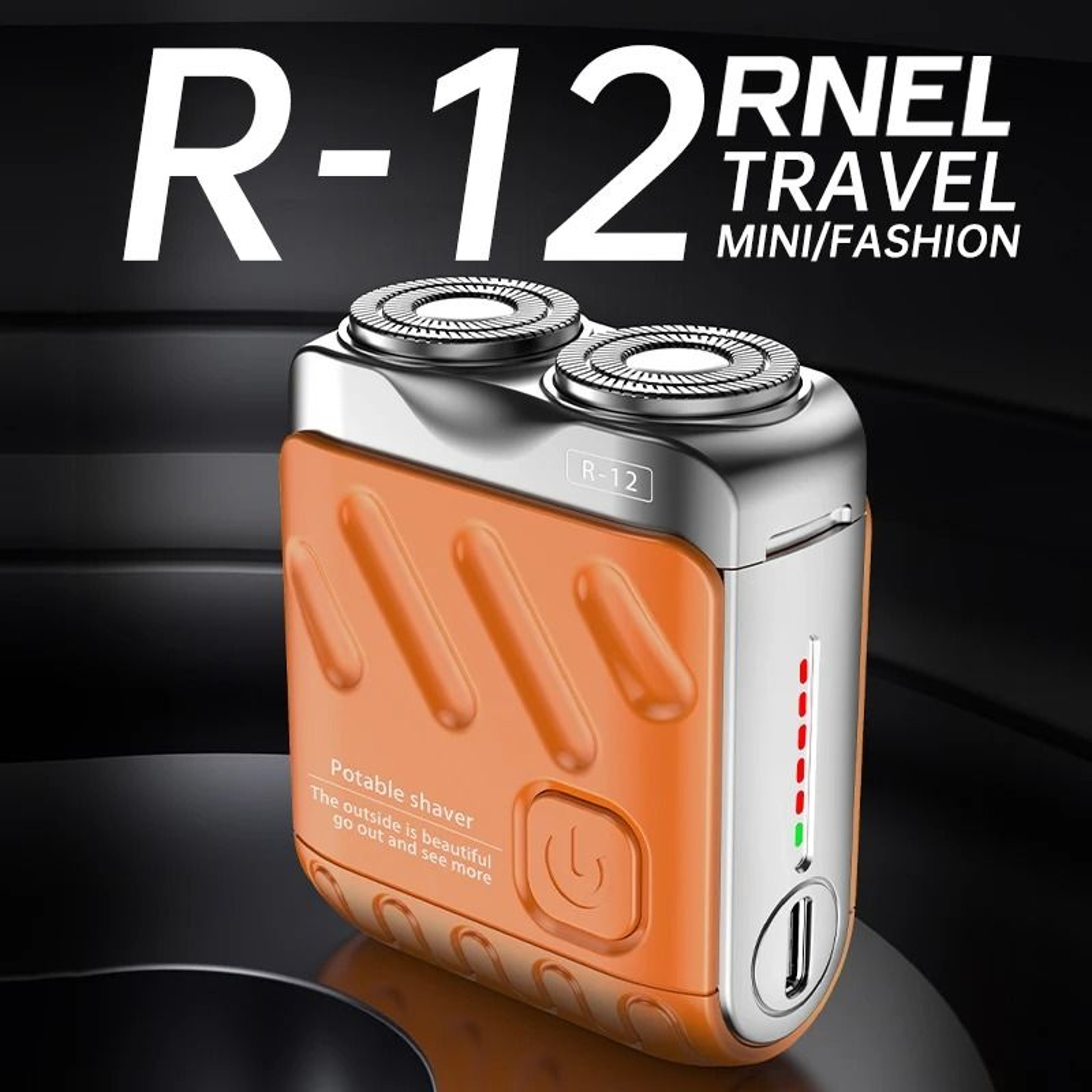 Portable Electric Shaver High Speed Waterproof Travel Razor 1