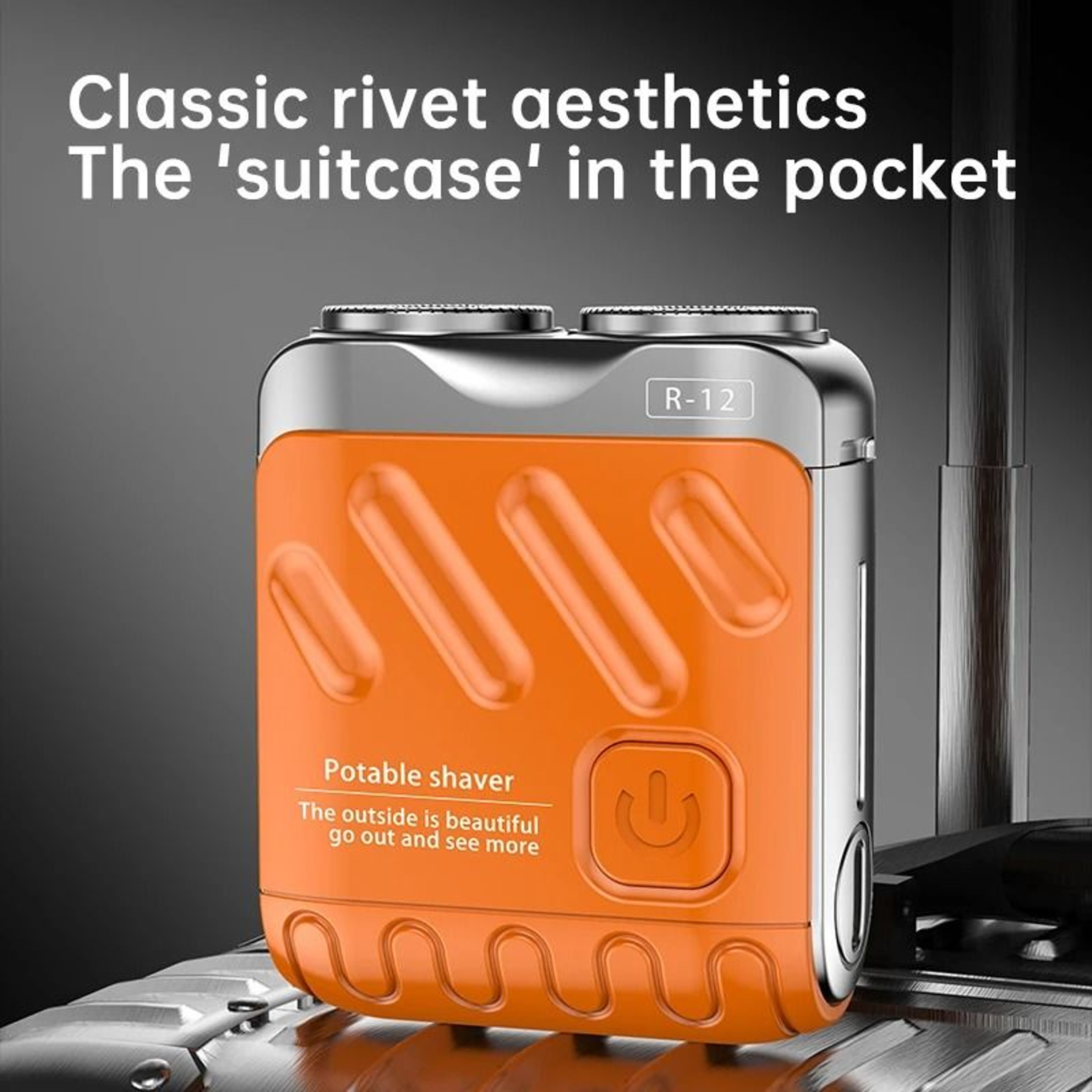 Portable Electric Shaver High Speed Waterproof Travel Razor 2
