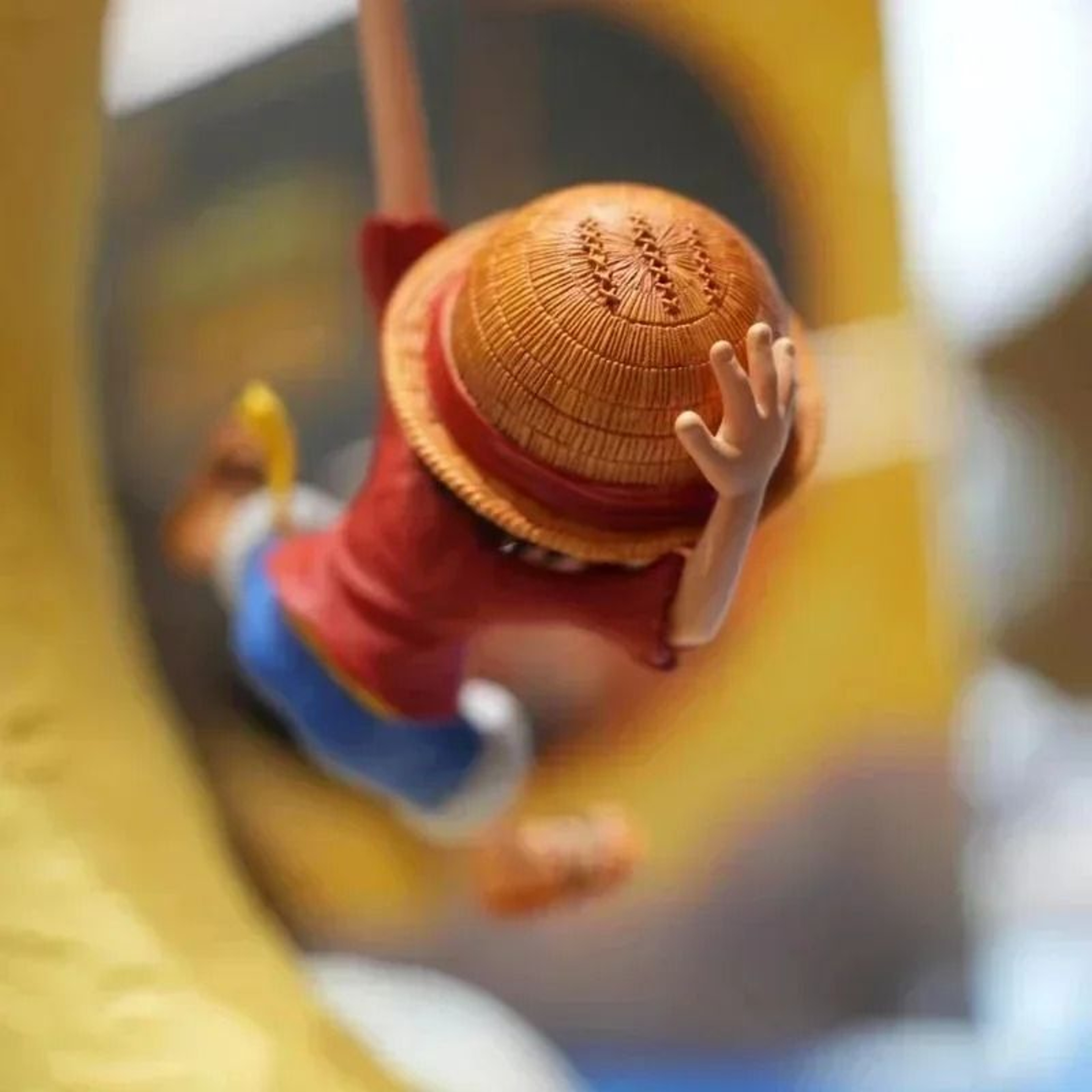 One Piece Luffy Night Light Magnetic Control Moon Lamp 4