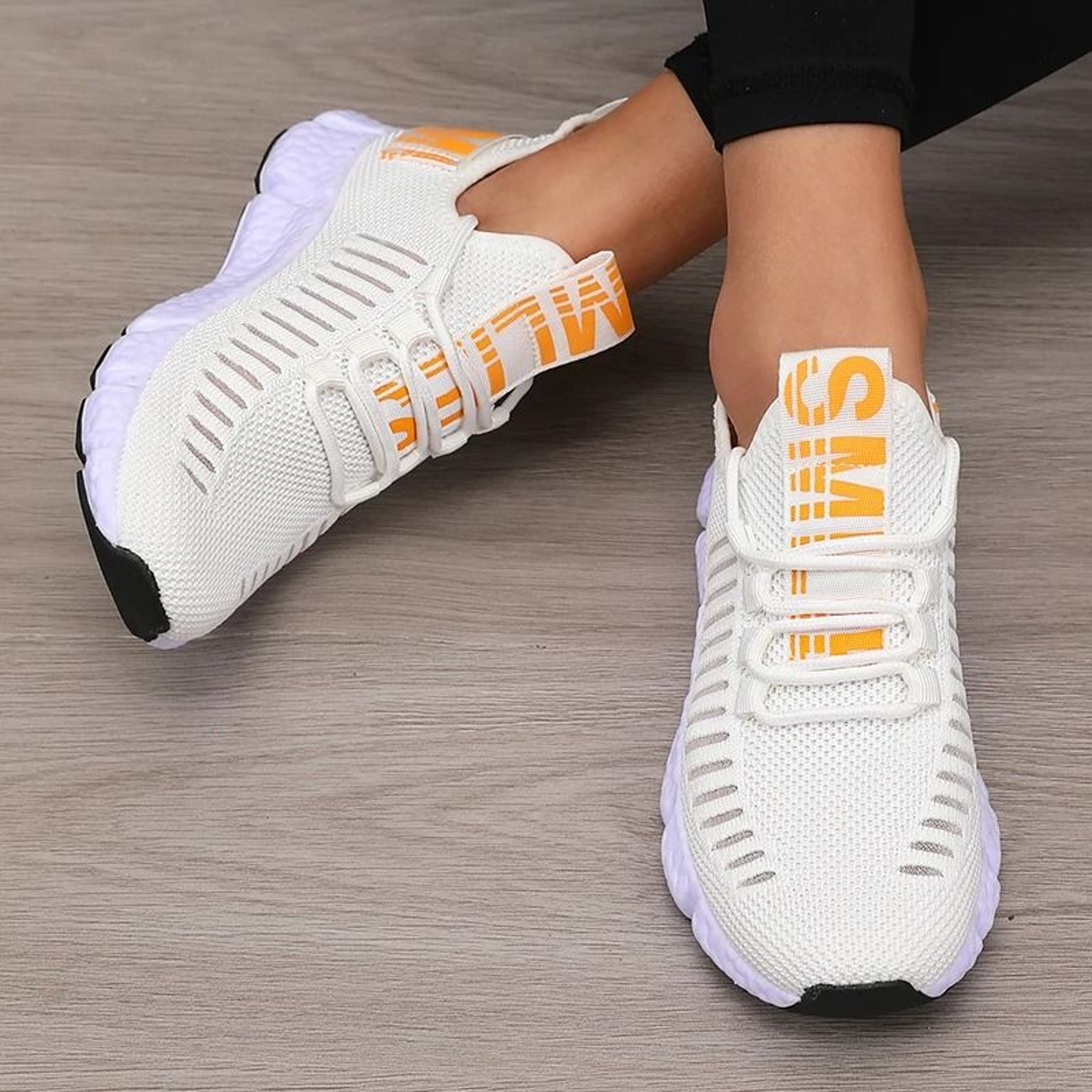 Women Platform Sports Shoes Breathable Outdoor Walking Sneakers 1
