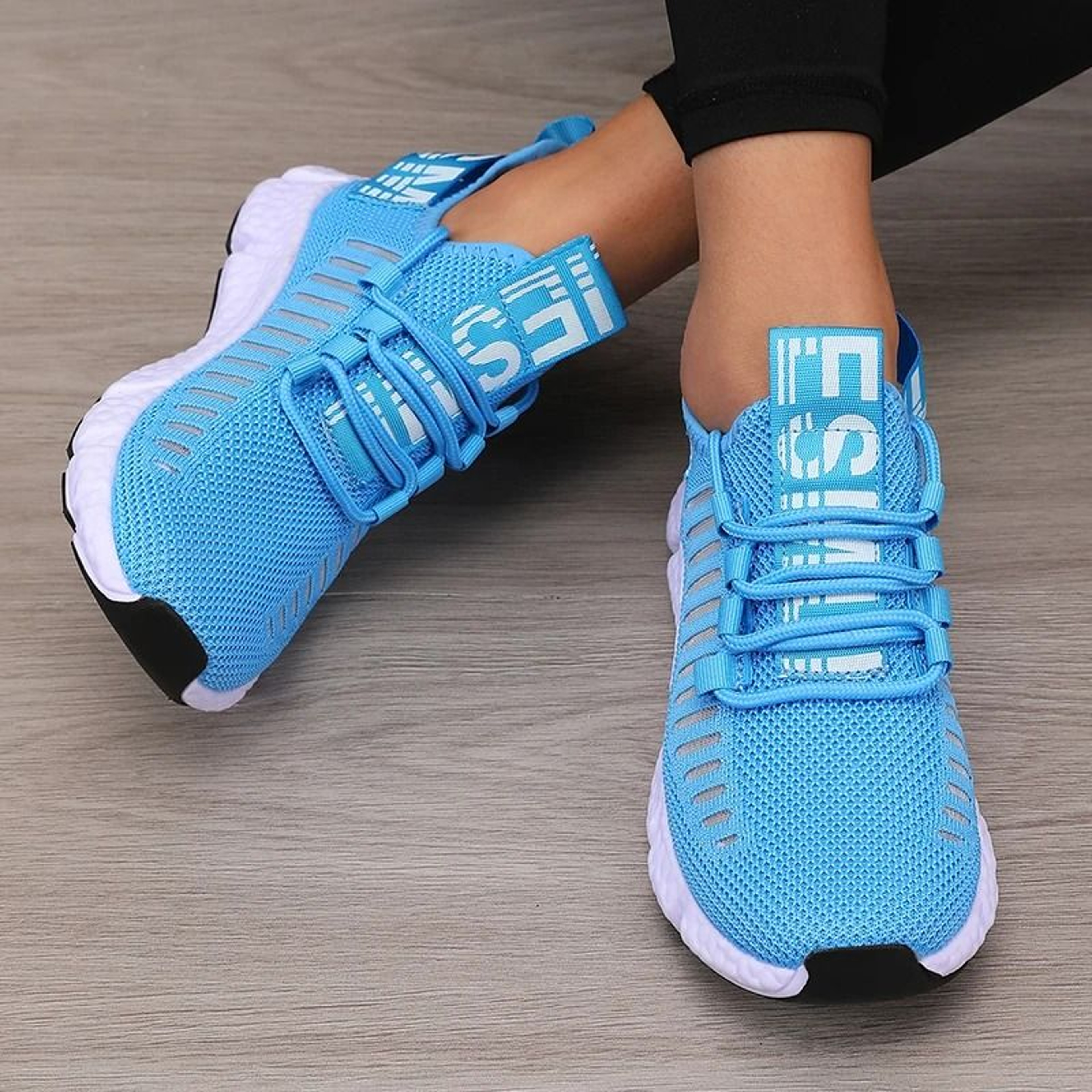 Women Platform Sports Shoes Breathable Outdoor Walking Sneakers 8