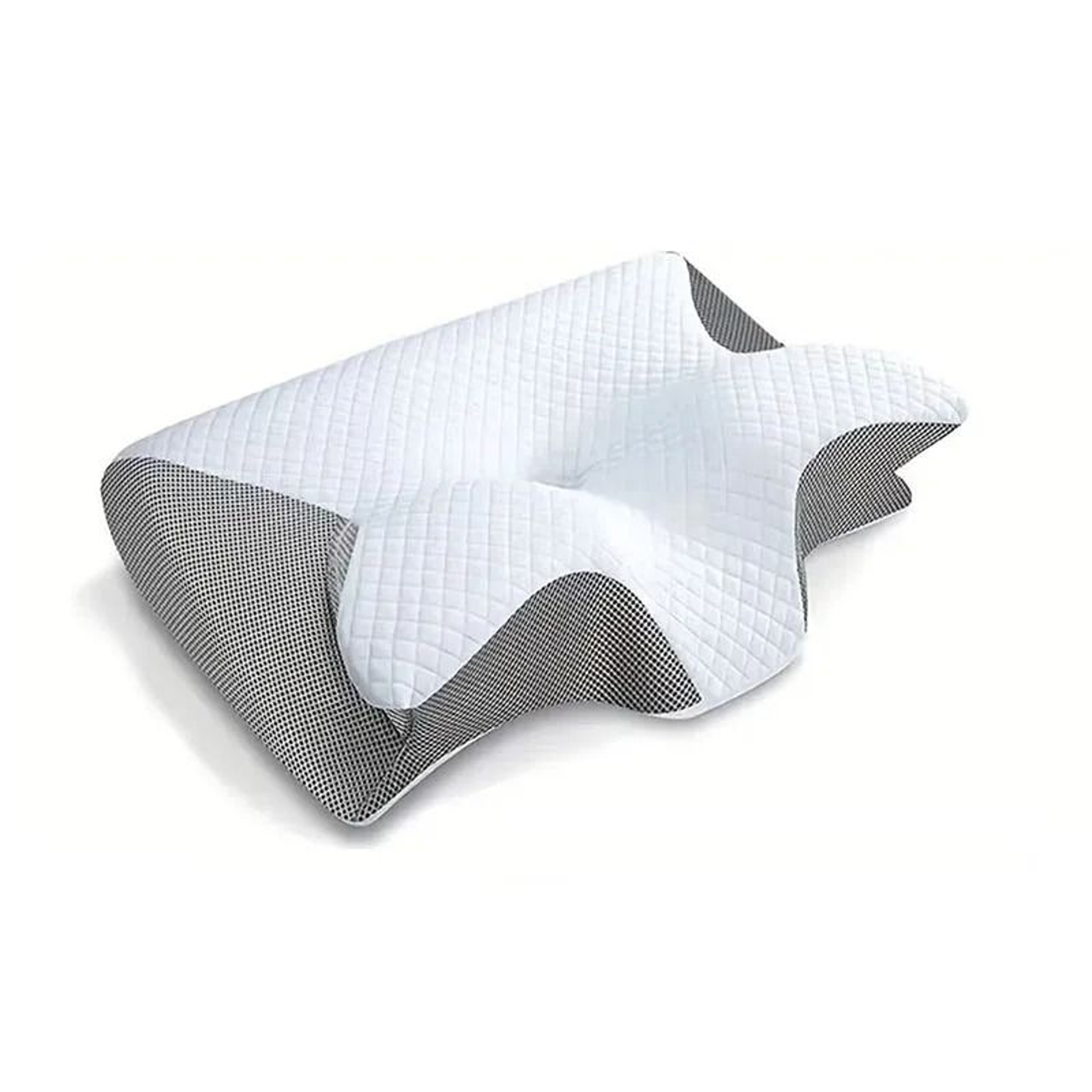 Memory Foam Side Sleeping Pillow Ergonomic Cervical Neck Support With Contour Design For Back And S 9