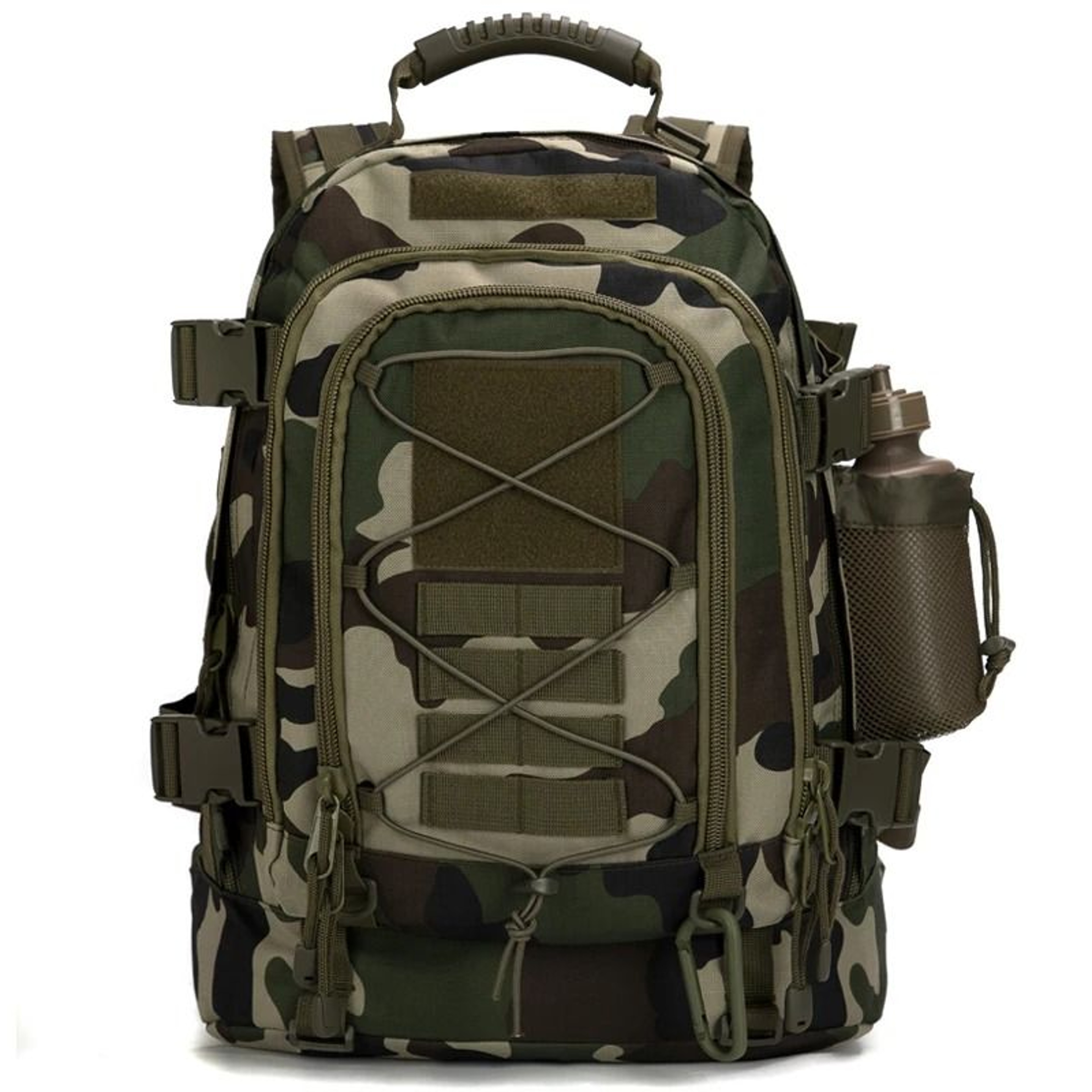 Expandable Tactical Backpack 60L Waterproof Military Travel Pack 11
