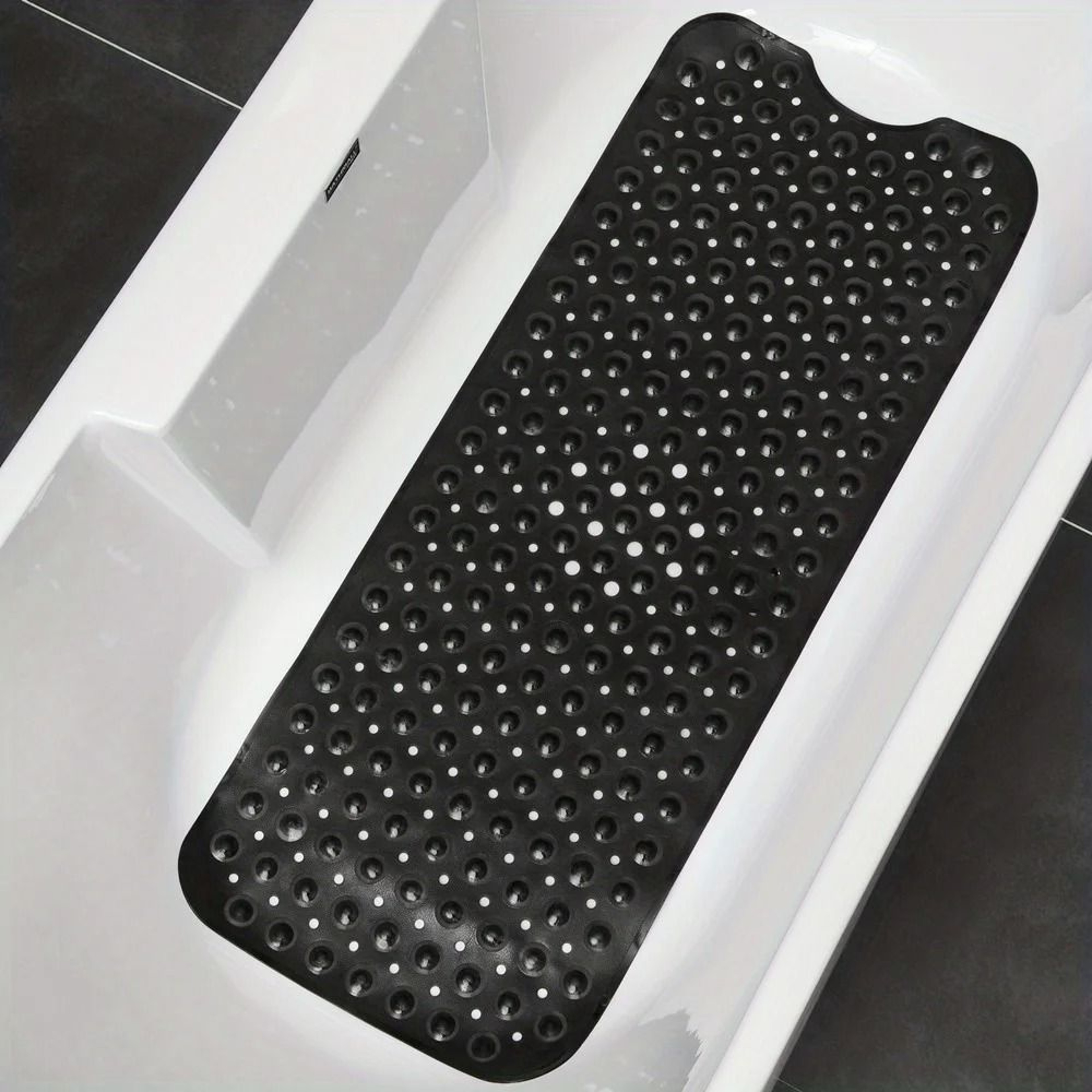 Non Slip Shower Mat With Drain Holes And Suction Cups 12