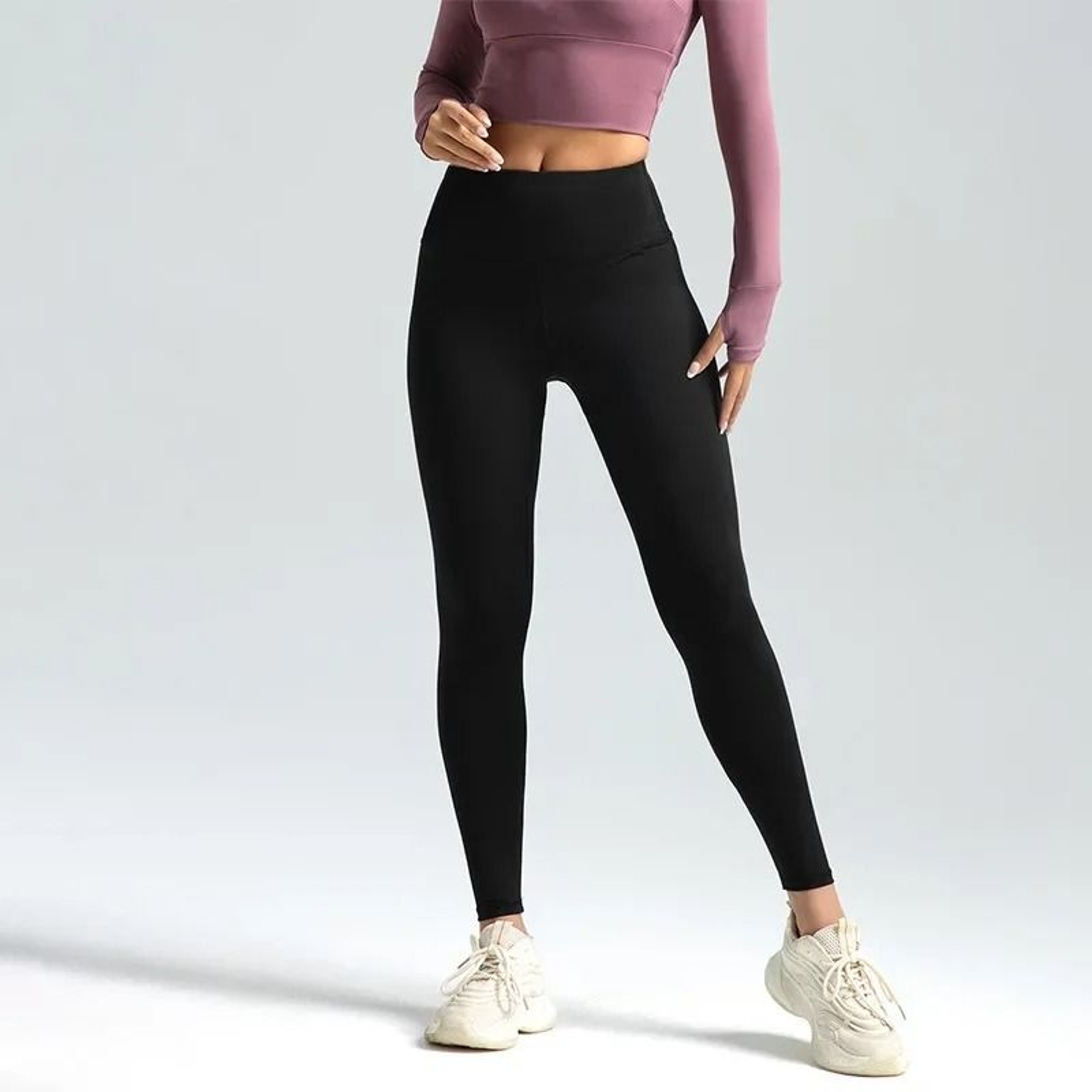 Womens Seamless High Waist Gym Leggings Booty Lifting Yoga Pants 10