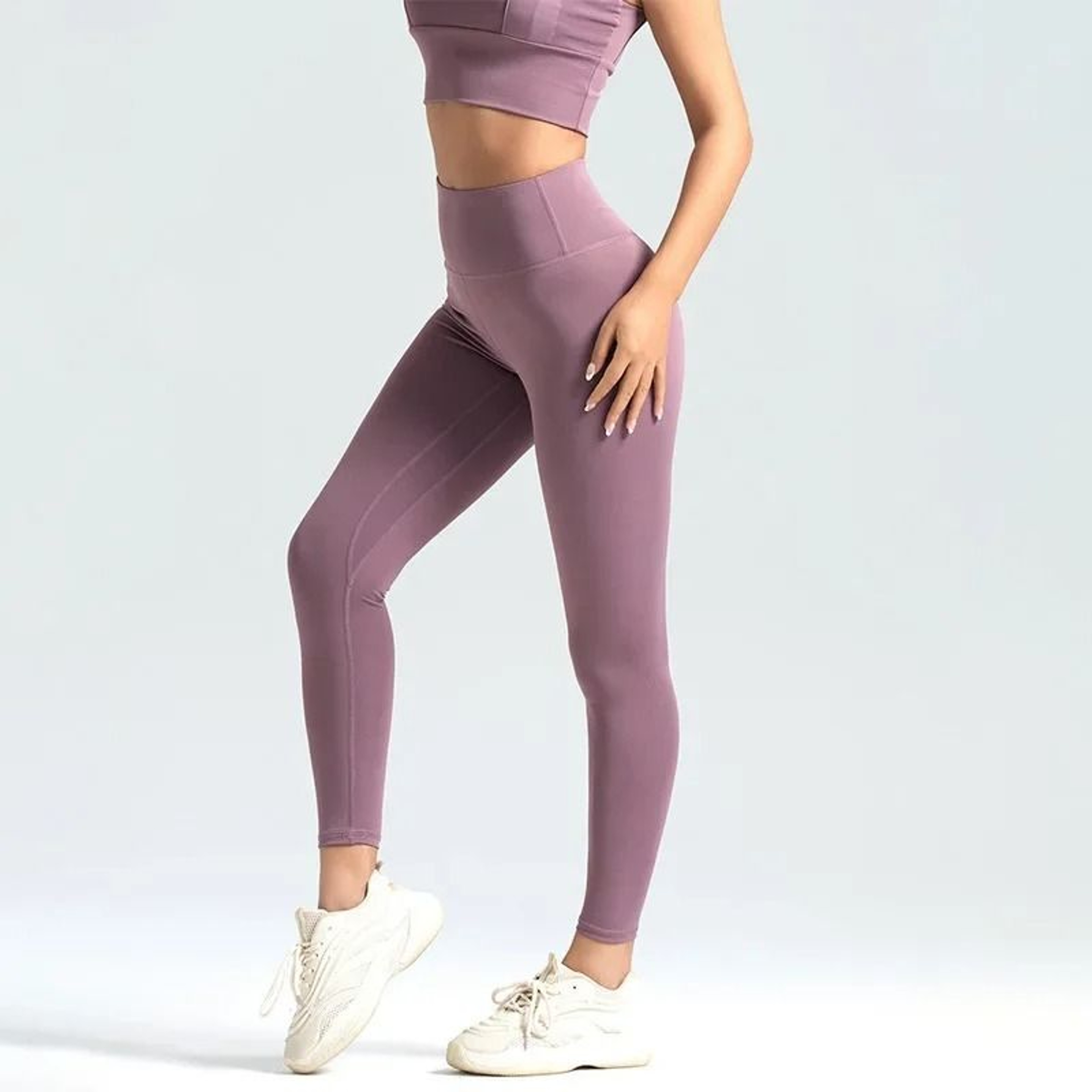 Womens Seamless High Waist Gym Leggings Booty Lifting Yoga Pants 6