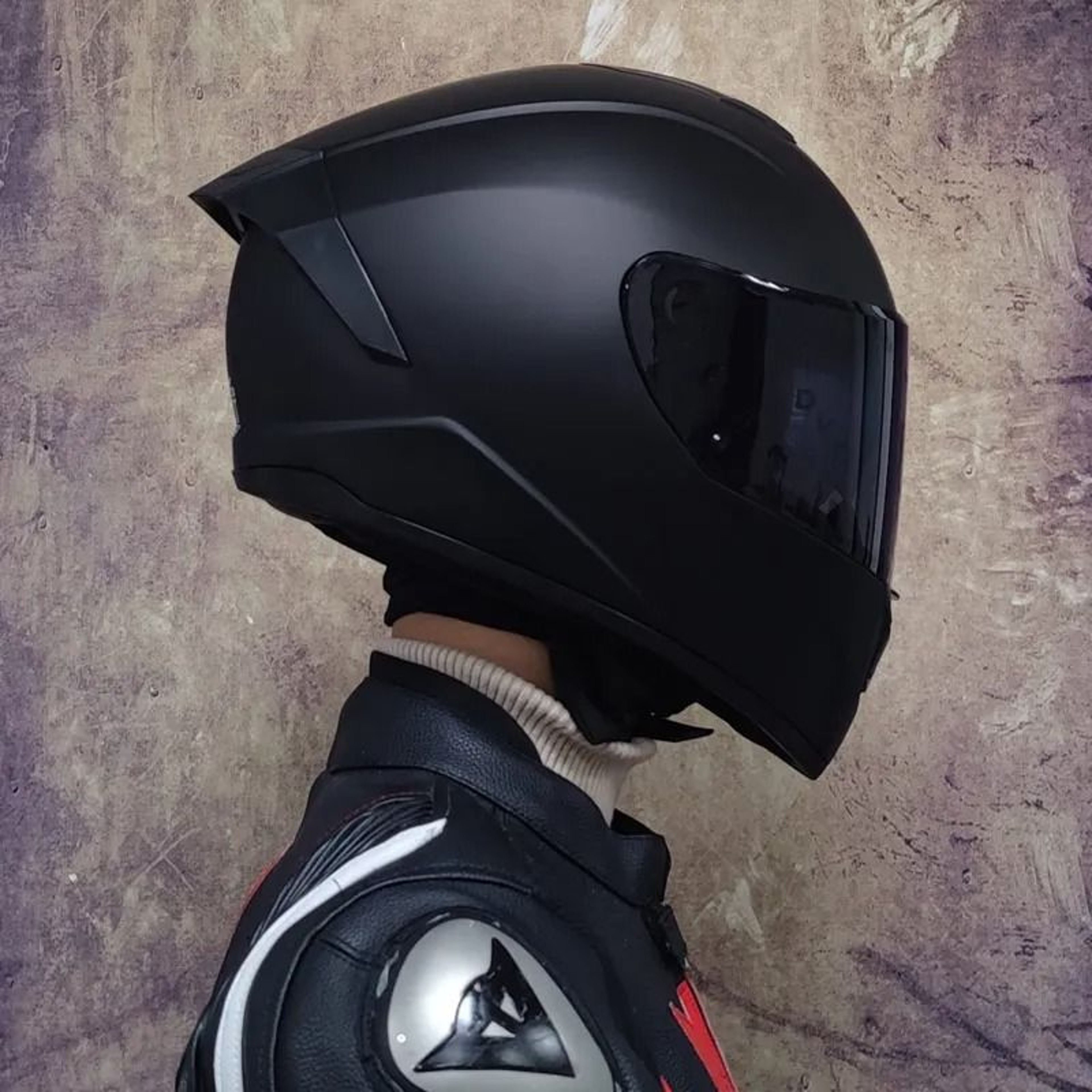 Full Face Motorcycle Helmet With Double Visor Winter Warm Racing Sports Helmet 16