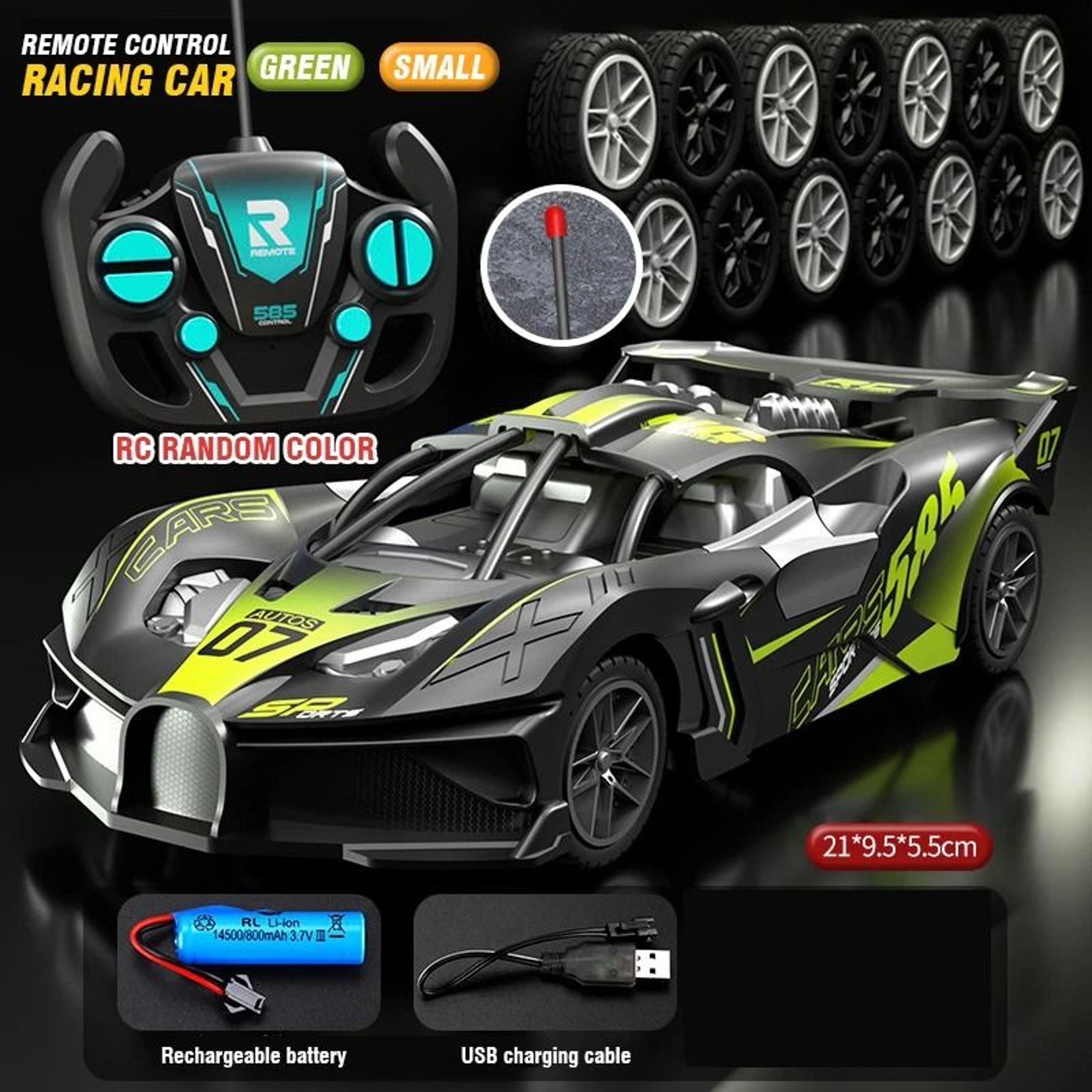 Remote Control Drift Racing Car 4CH HighSpeed Sportscar Toy For Kids 9
