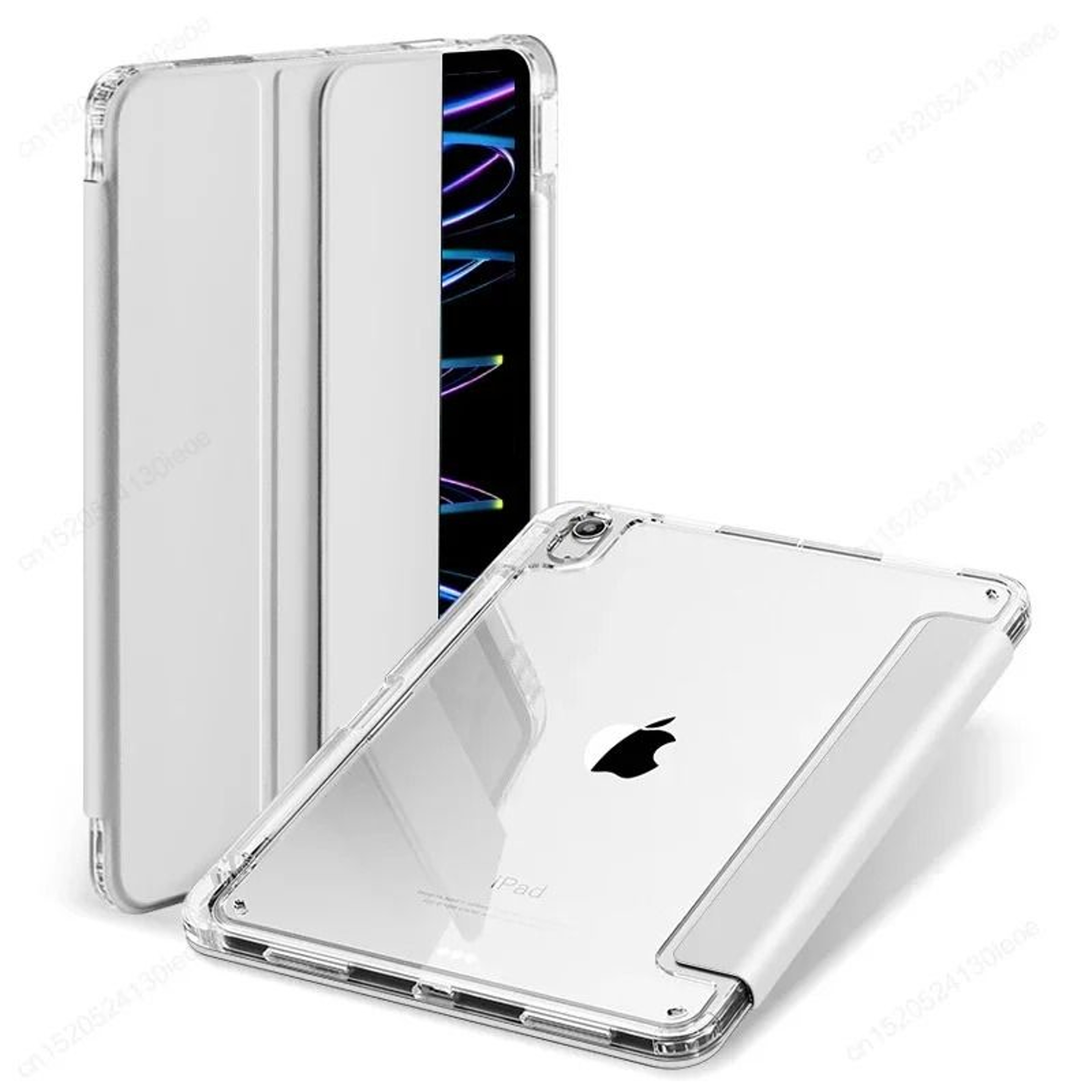 Magnetic IPad Case With Pencil Holder And MultiModel Compatibility 9
