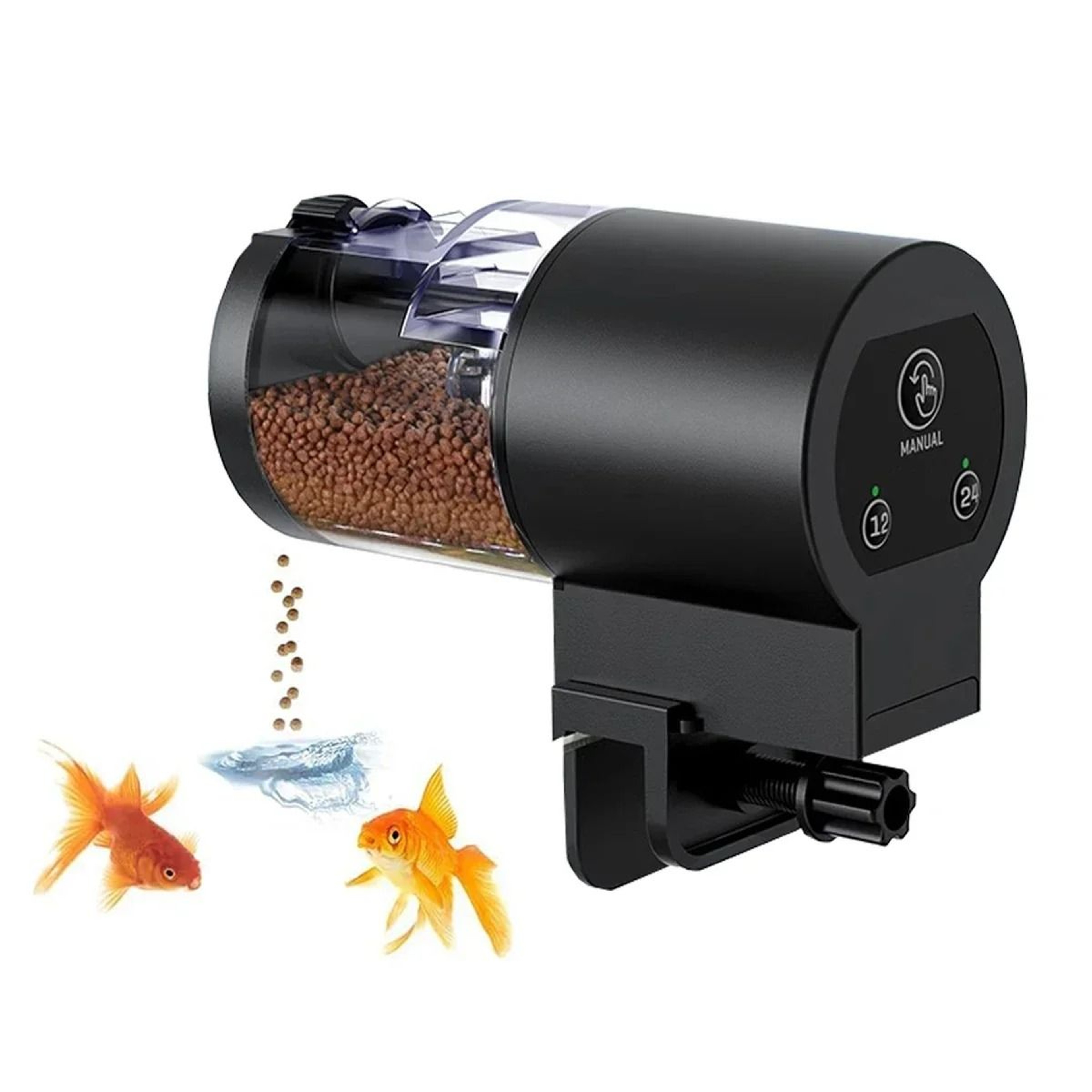 Automatic Fish Feeder With 100ml Capacity For Aquariums 1