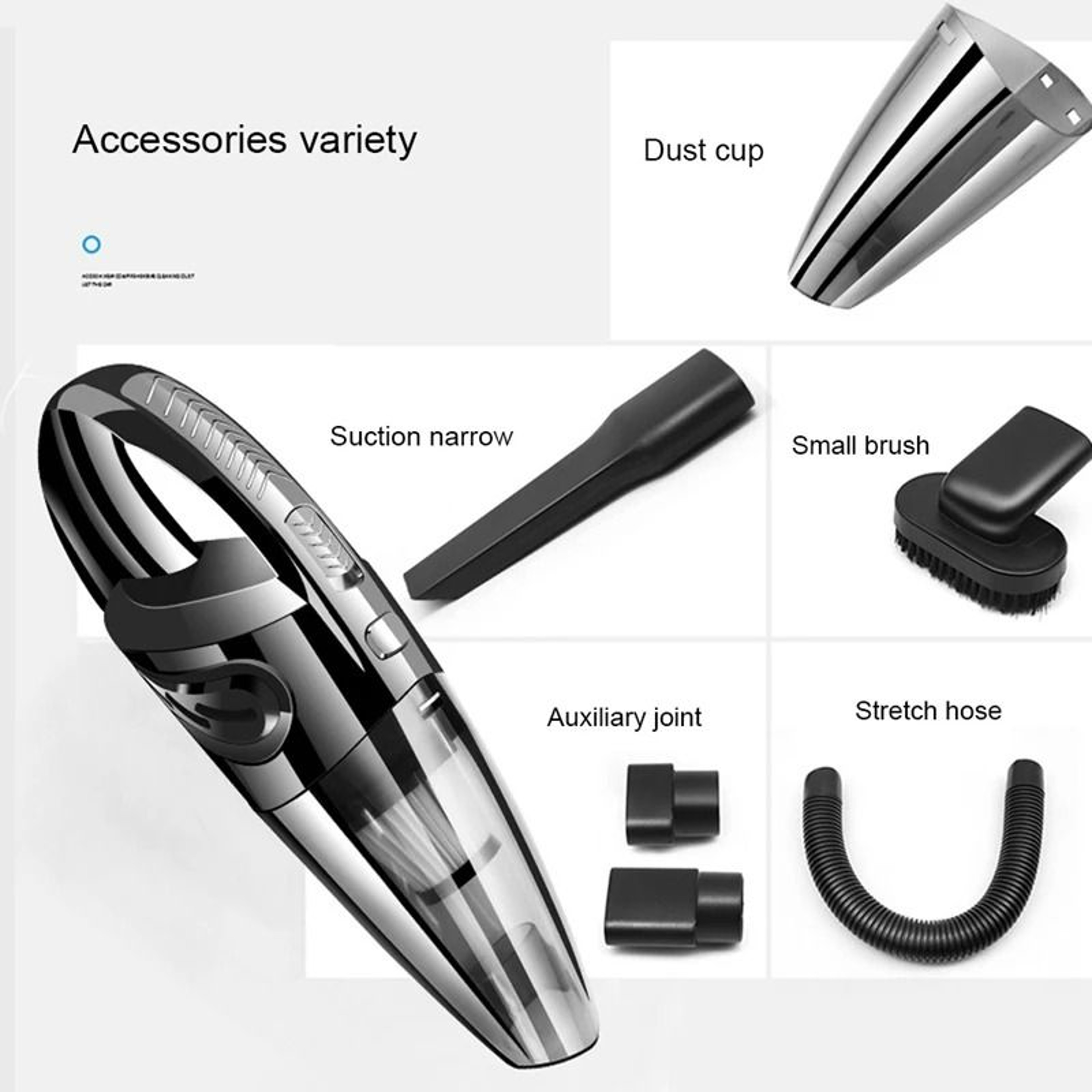 Wireless Handheld Vacuum Cleaner With Powerful Cyclone Suction 3