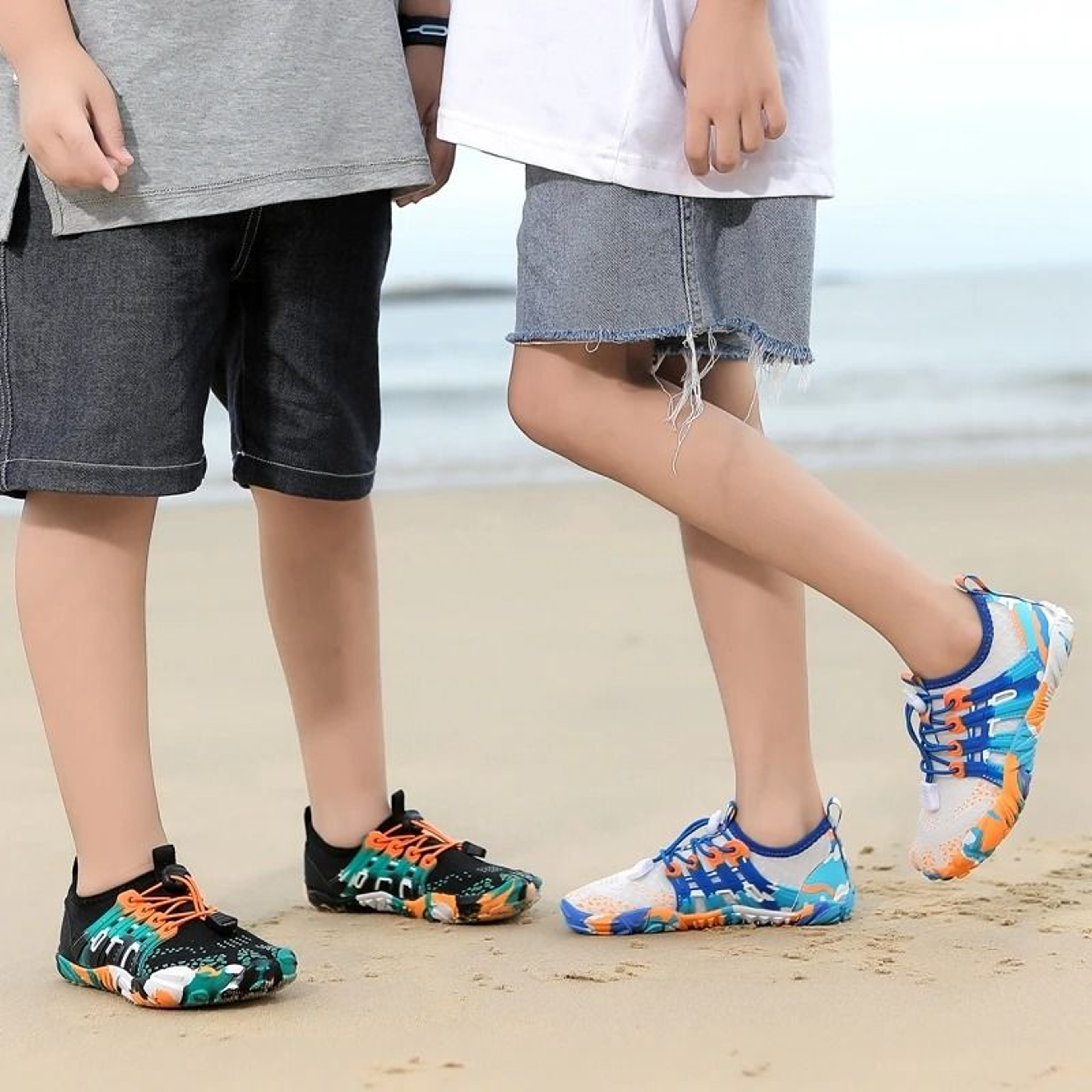 Aqua Shoes Barefoot Beach Quick Dry Water Sneakers Adults Kids 3