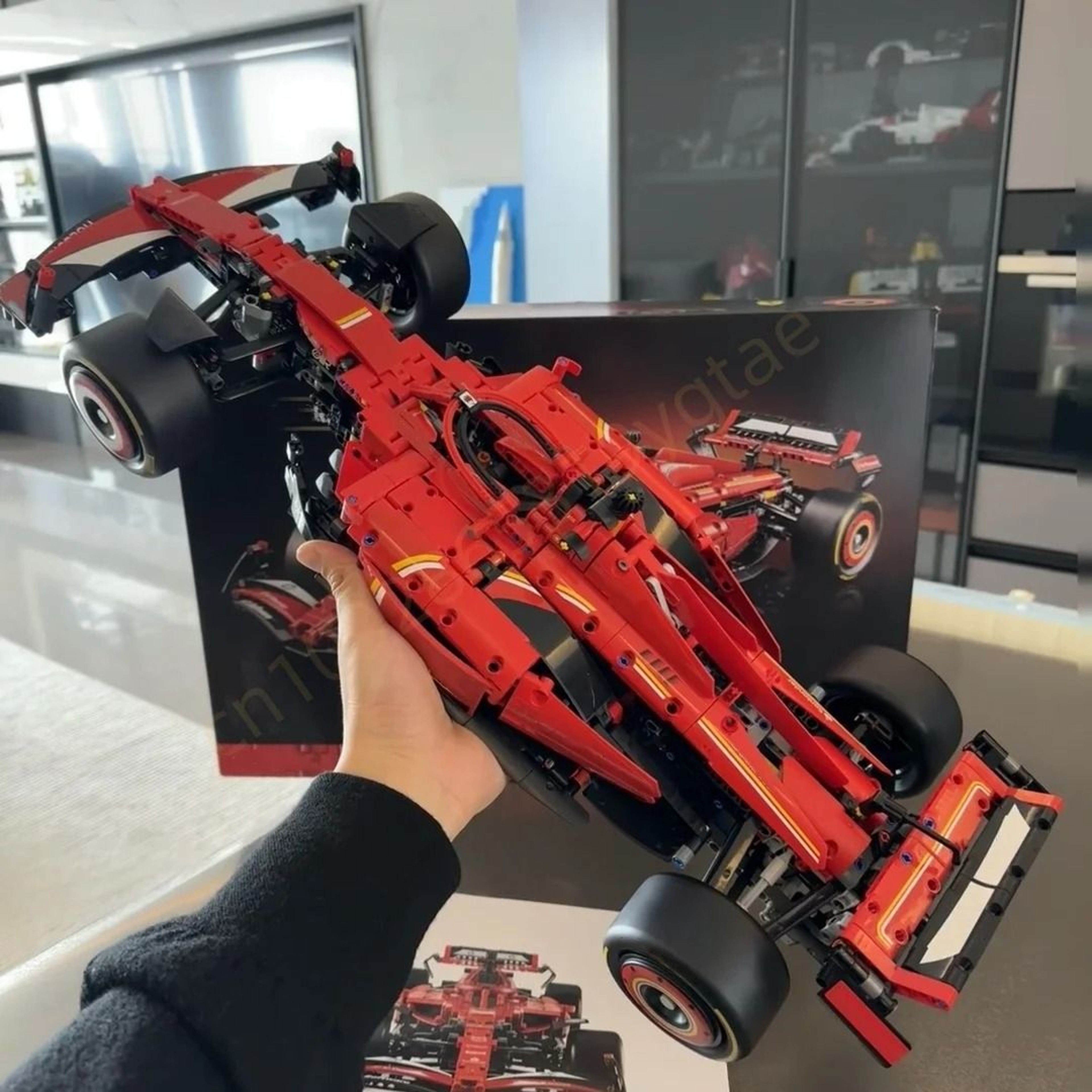 Racing Car Building Block Set 1361pcs Mechanical Assembly Model Toy 2