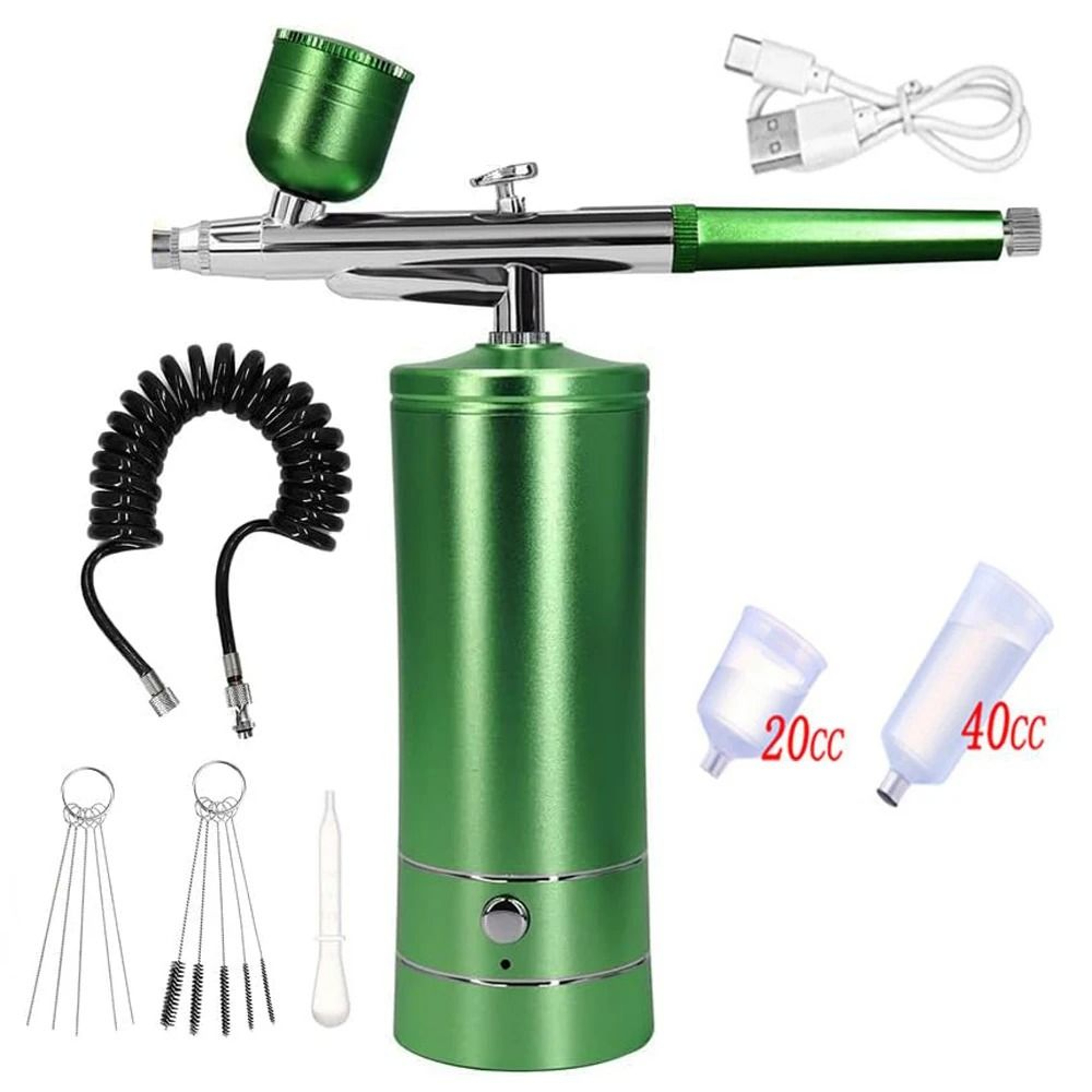 Portable Airbrush With Compressor For Nails Cake And Crafts 9